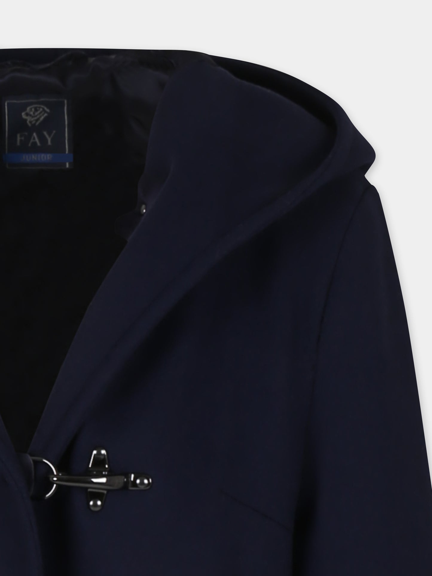 Cappotto blu per bambino,Fay Kids,FT2A00 E0051 620