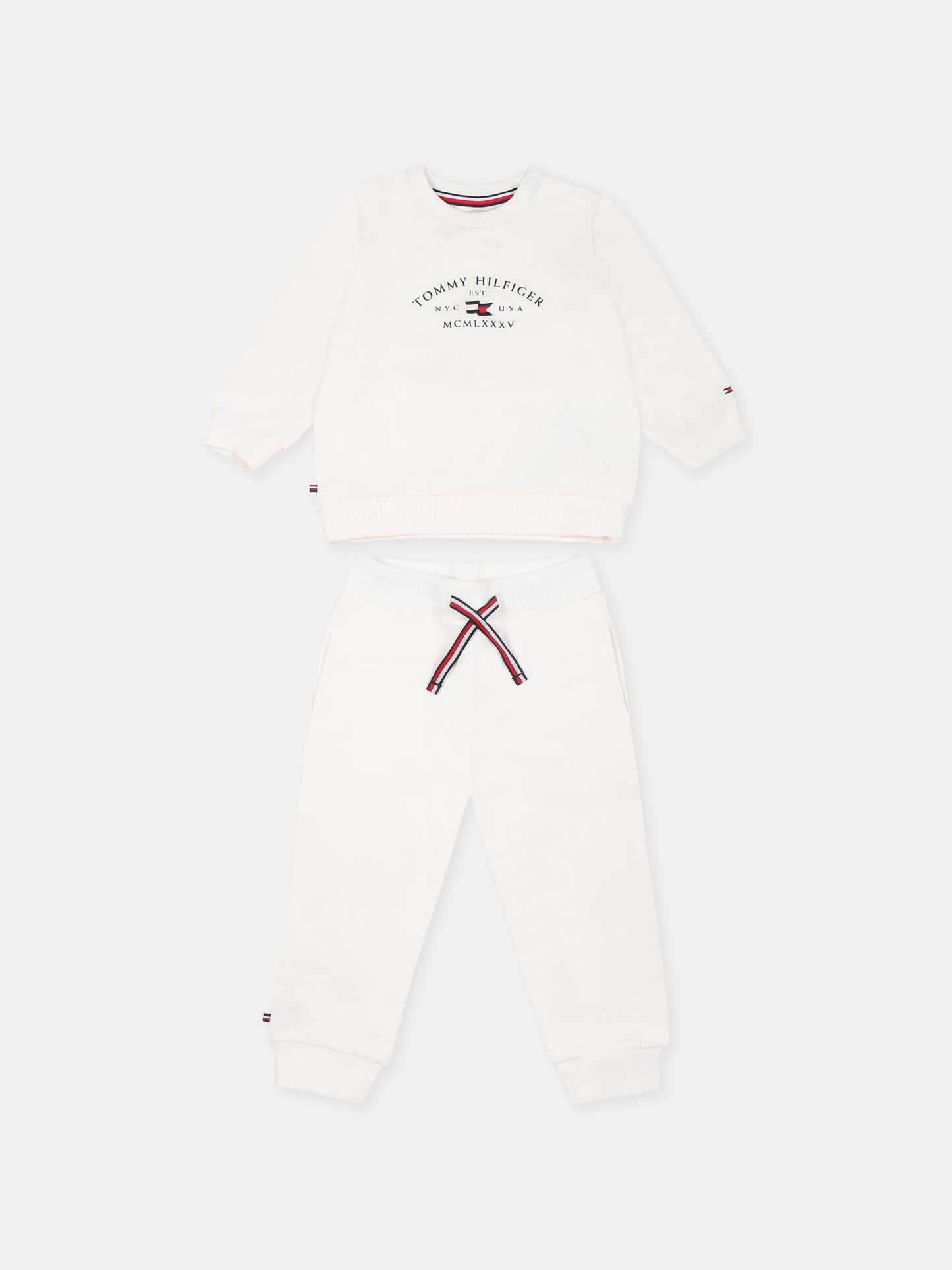 Ivory suit for baby boy