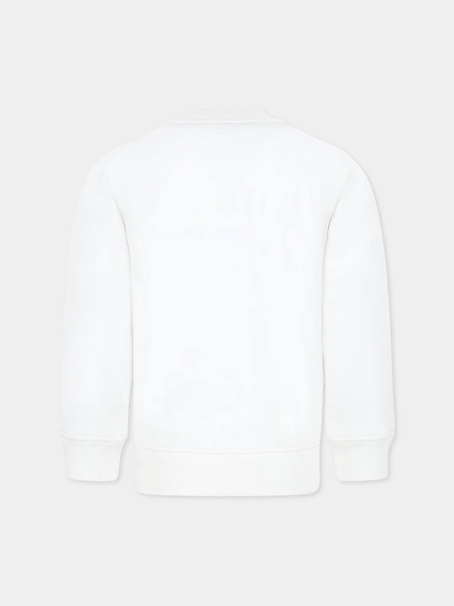 White sweatshirt for kids with Teddy Bears