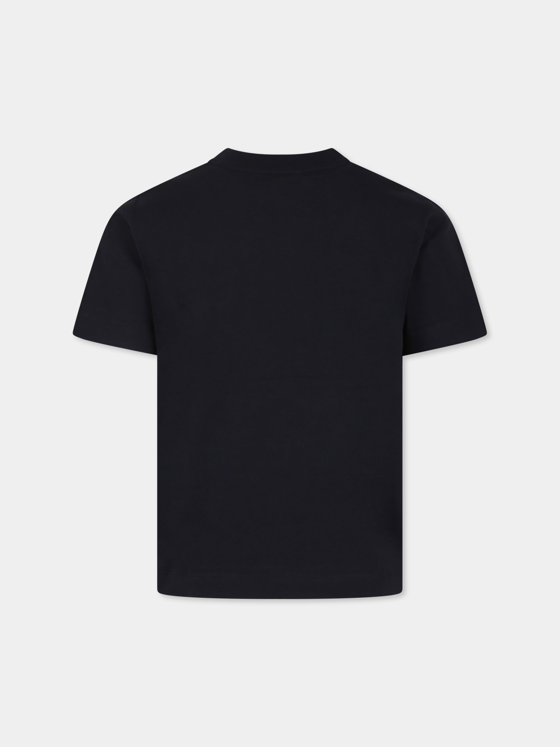 T-shirt blu per bambino con Pegaso,Etro,GV8A61 Z2081 635