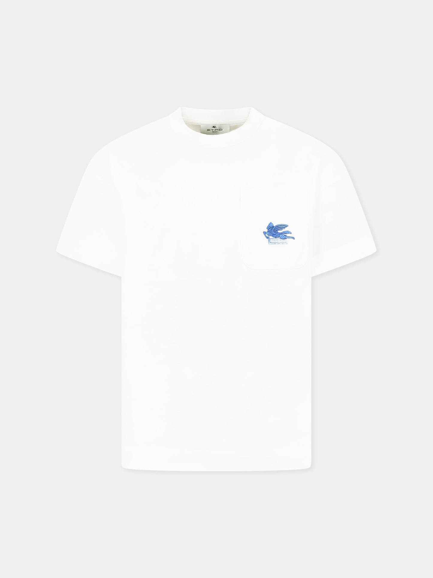Ivory t-shirt for kids with Pegasus