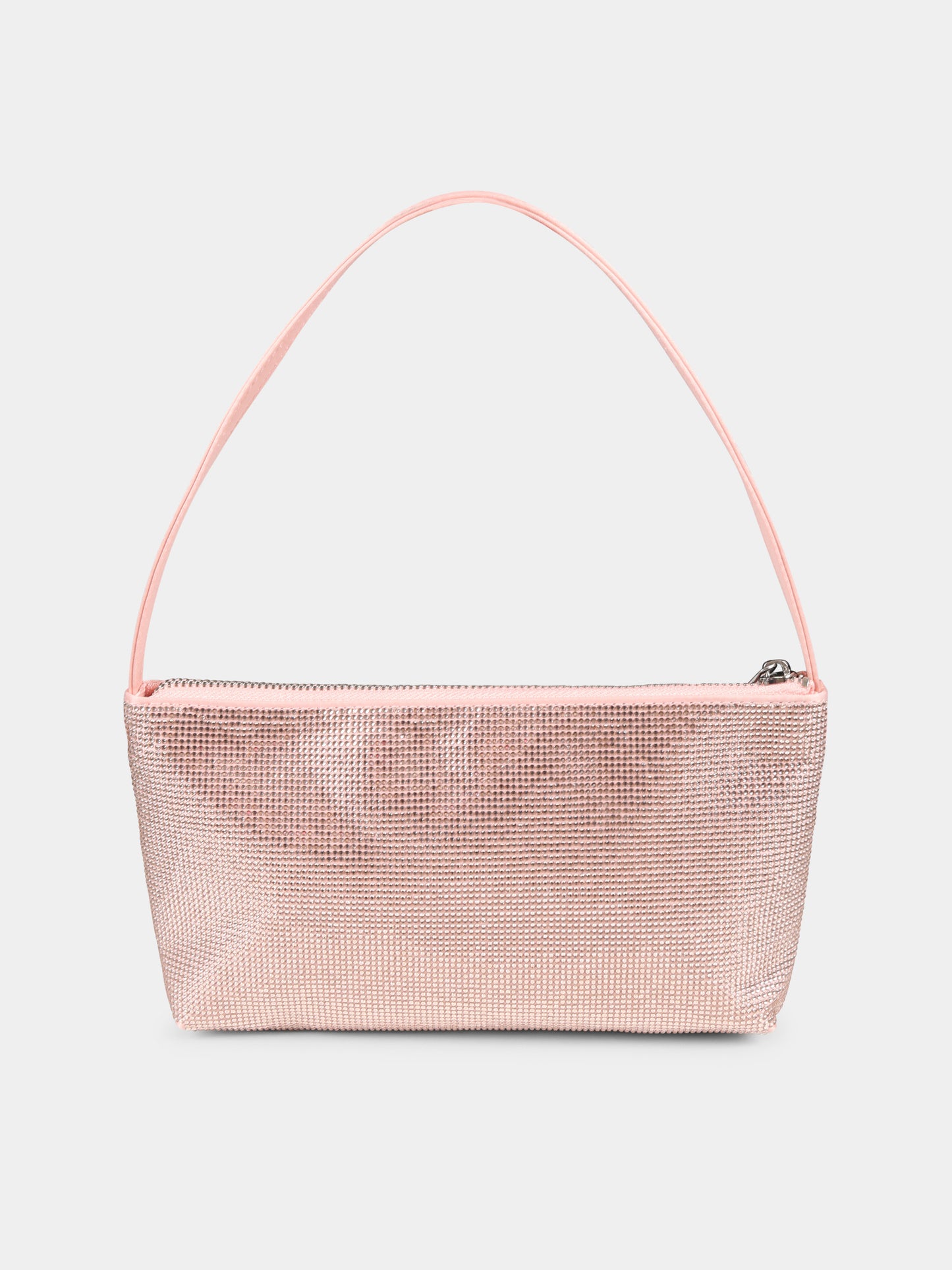 Borsa rosa per bambina con logo,Mc2 Saint Barth,STRAS001 01434G