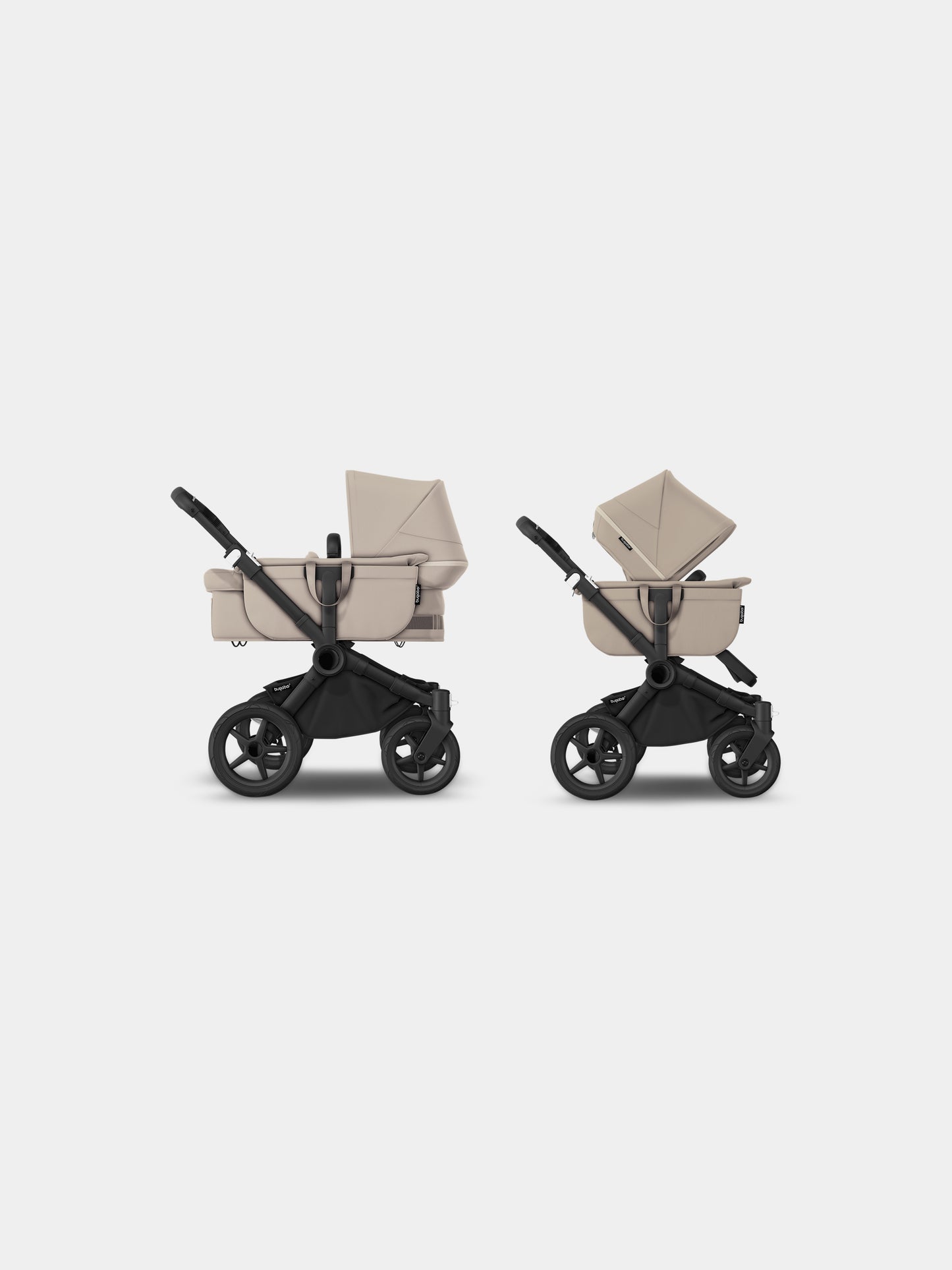 Passeggino Donkey 5 Mono completo Black/Desert taupe per neonati,Bugaboo ,100000055