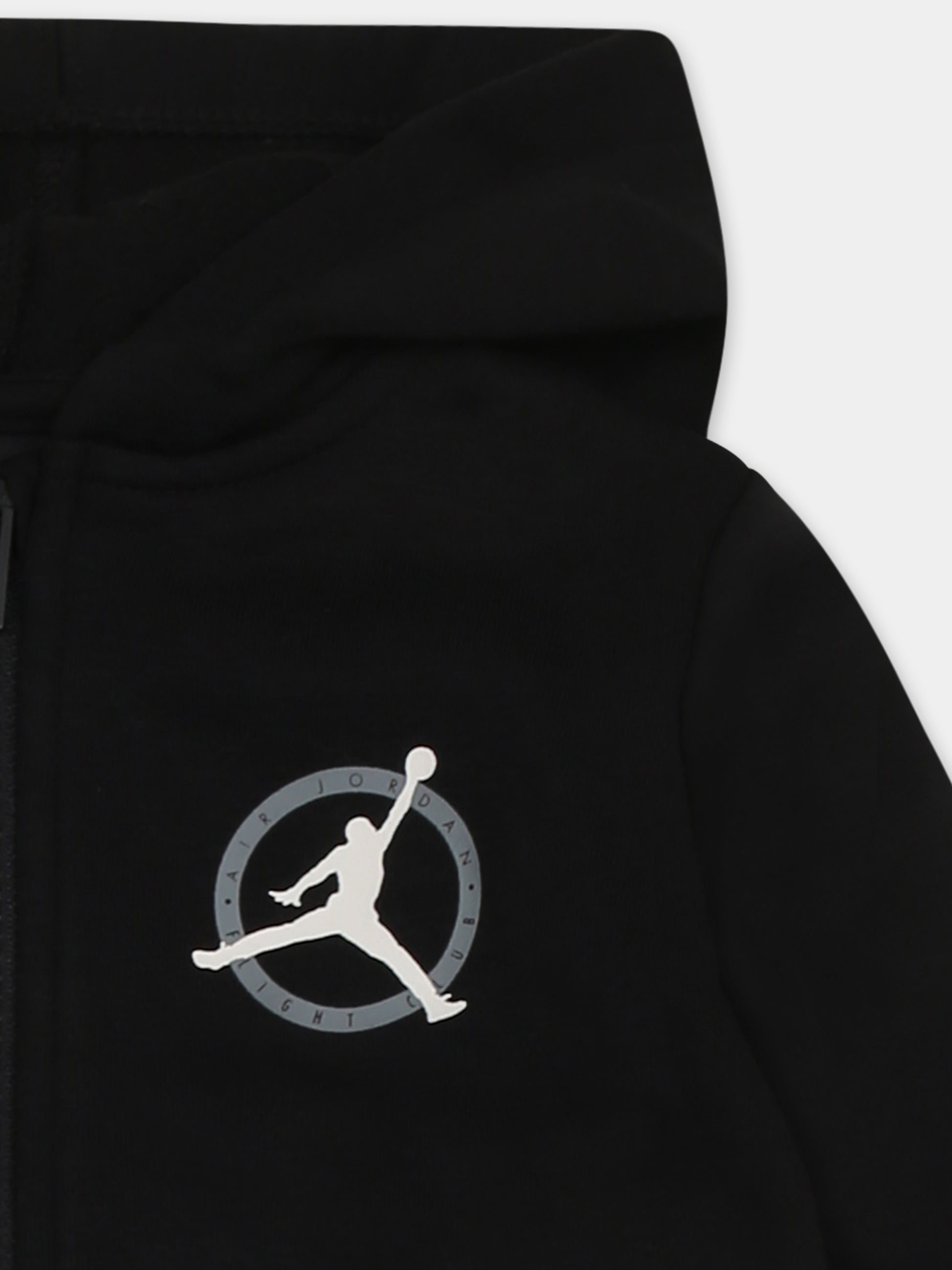 Completo nero per neonato con Jumpman e stampa,Jordan,65C115 023