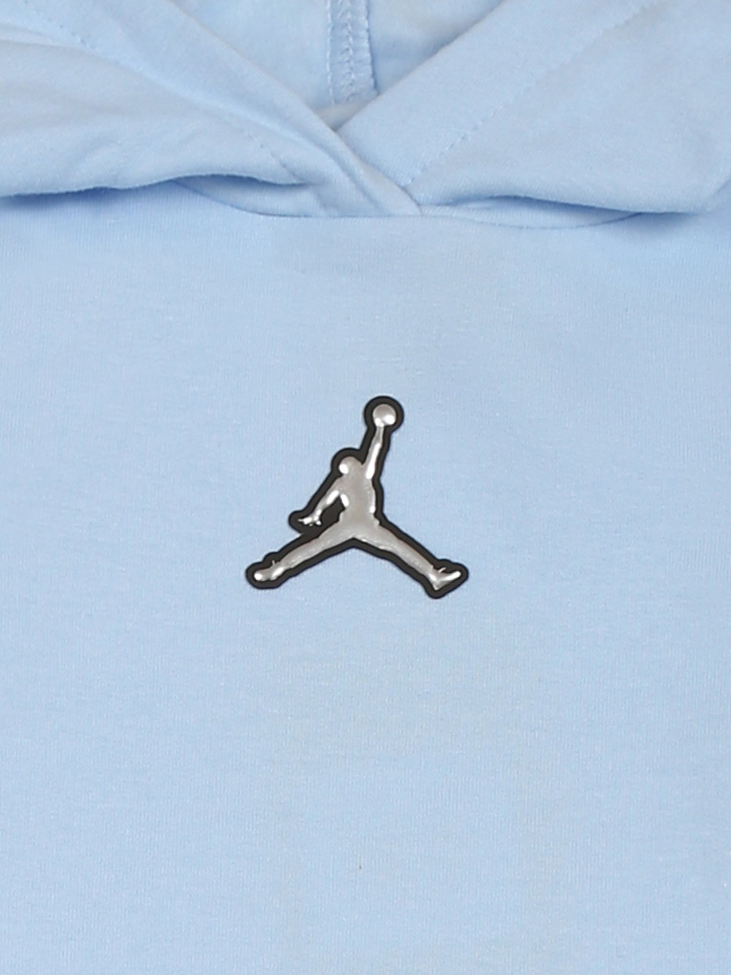 Light blue suit for baby boy with logo