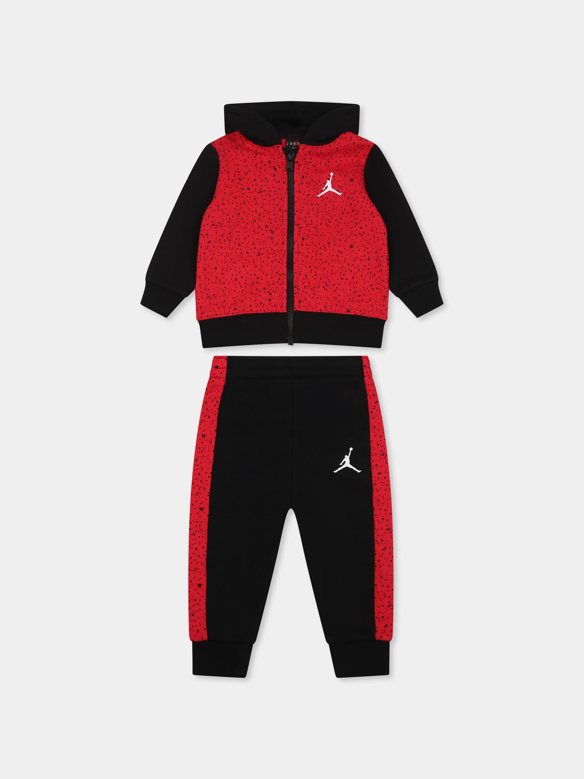 Completo multicolor per neonato con Jumpman e logo,Jordan,65B818 023