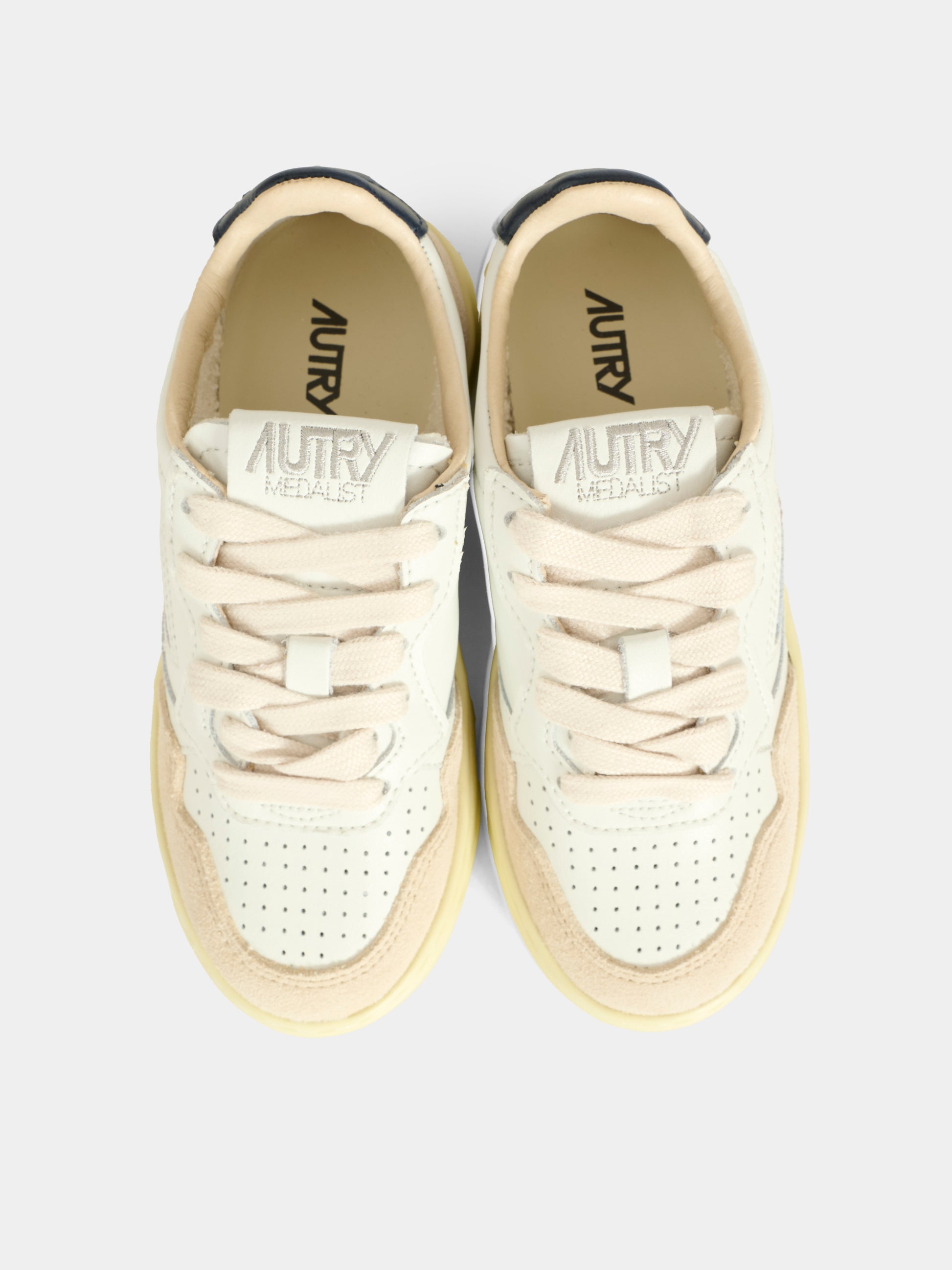 Sneakers bianche per bambini con logo,Autry,KULK FS06