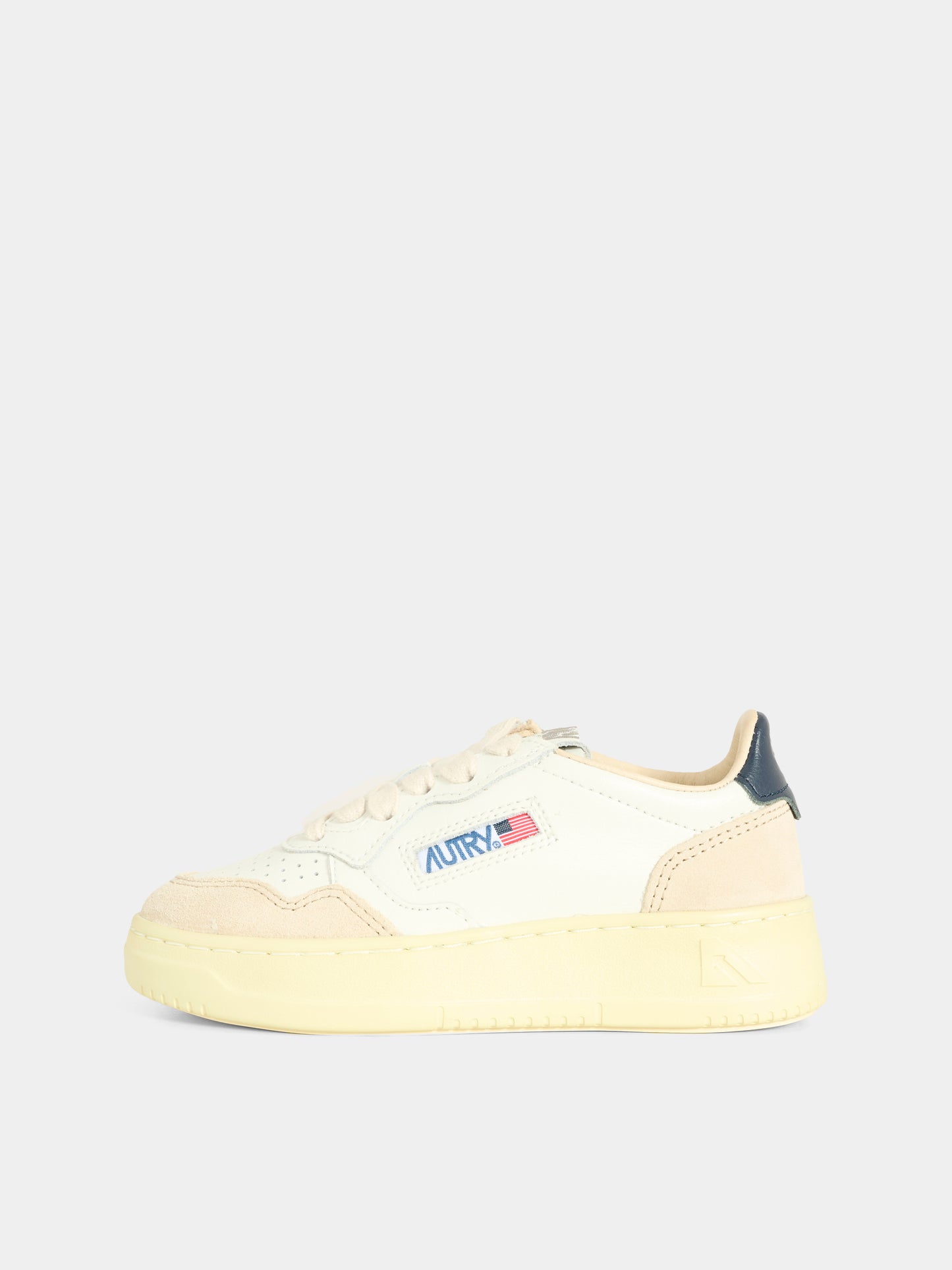 Sneakers bianche per bambini con logo,Autry,KULK FS06