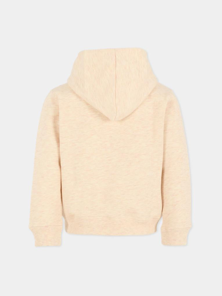 Felpa rosa per bambina con ciliegie,Bonpoint,W05GSWK00002 125B