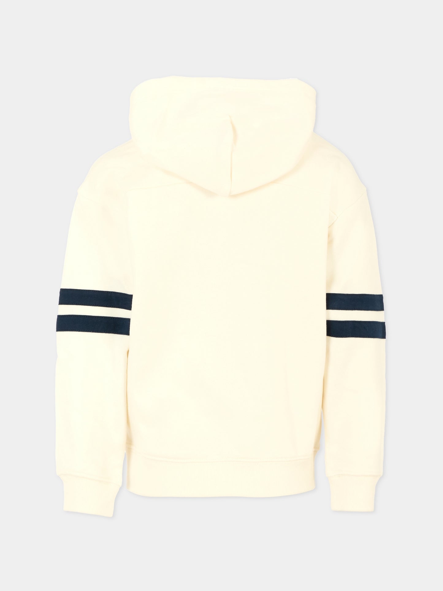 Felpa avorio per bambino con logo,Tommy Hilfiger Junior,25CTHKB0KB09742 YA8