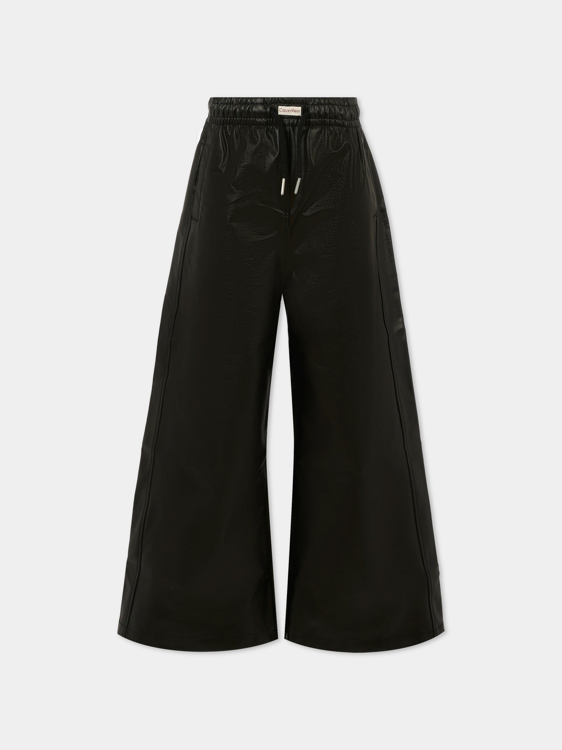 Pantaloni neri per bambina,Calvin Klein Kids,25CCKIG0IG02983 BEH