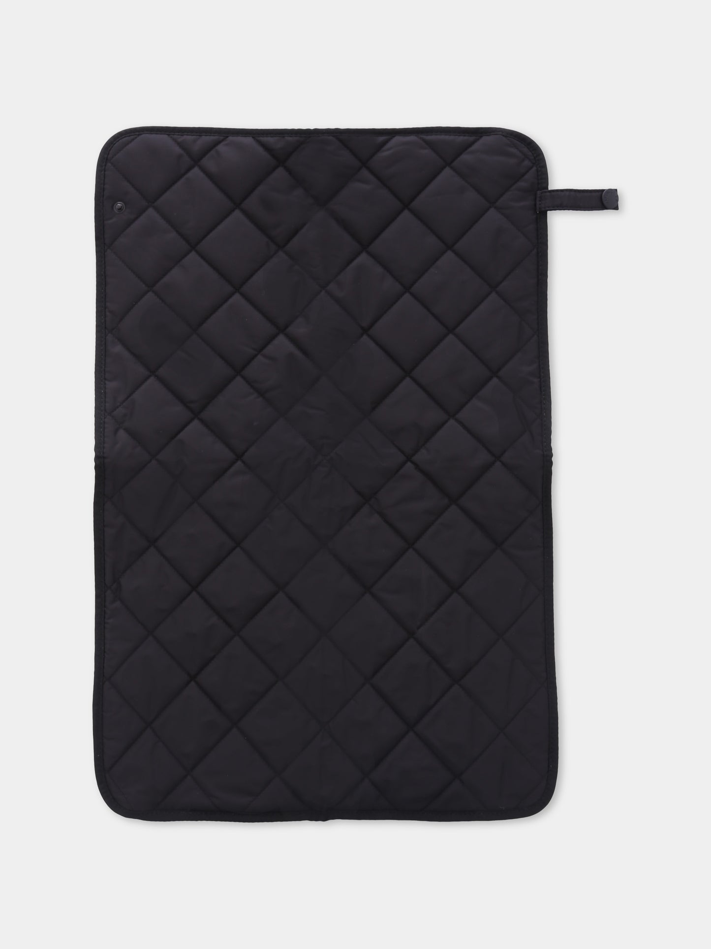 Borsa mamma nera per neonati con logo,Moncler Kids,K2951 - 5D00001 - M6811 999