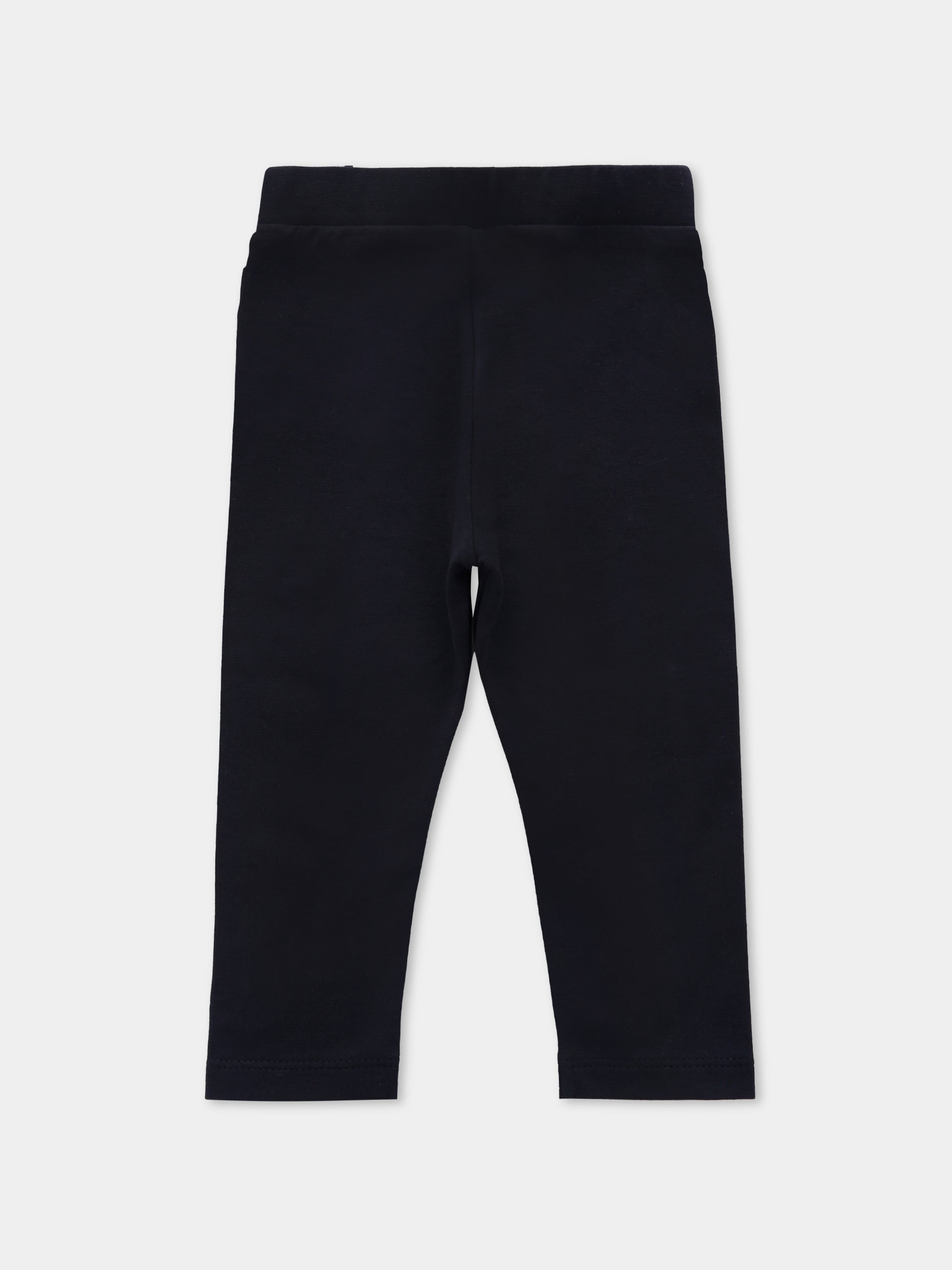 Leggings blu per neonata con logo,Moncler Kids,K2951 - 8H00002 - 89AUM 778