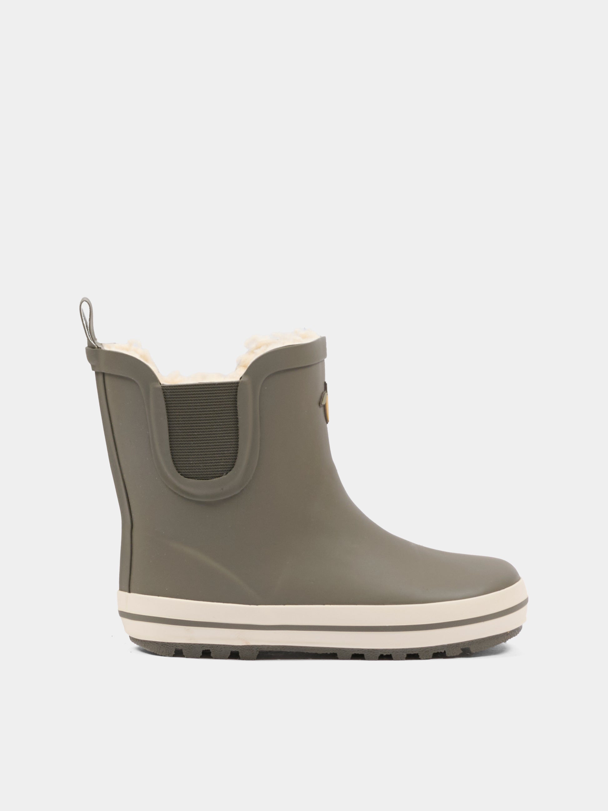 Stivali da pioggia grigi per bambini con limone,Konges Sløjd,KS101290 KALAMATA