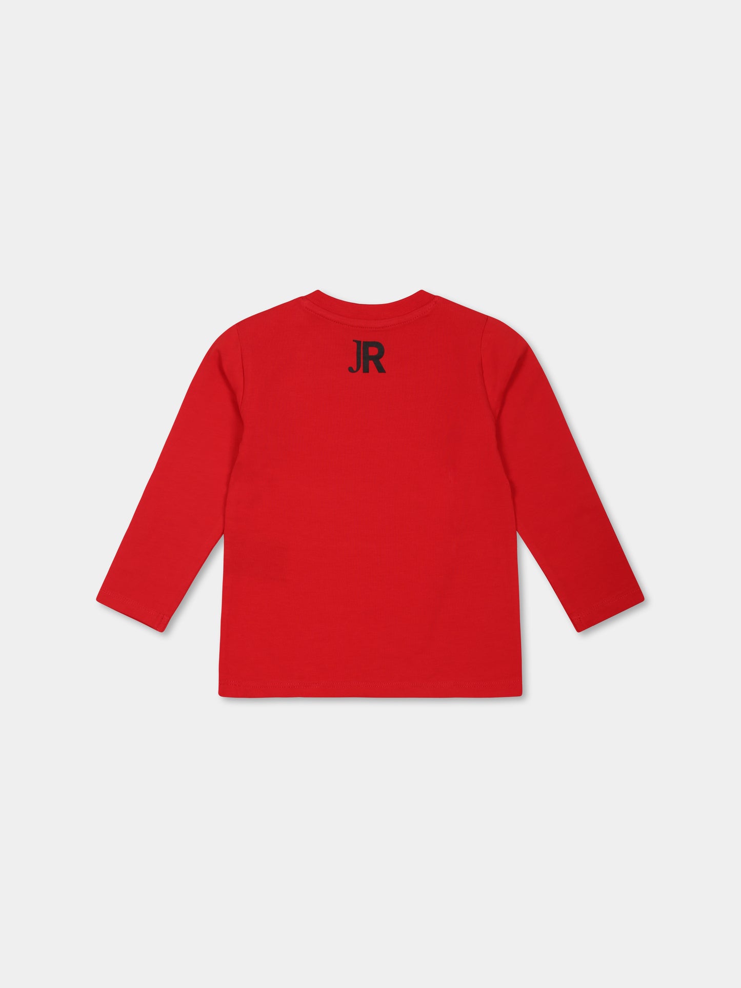 T-shirt rossa per neonato con logo,Richmond,RIA24066TS RED