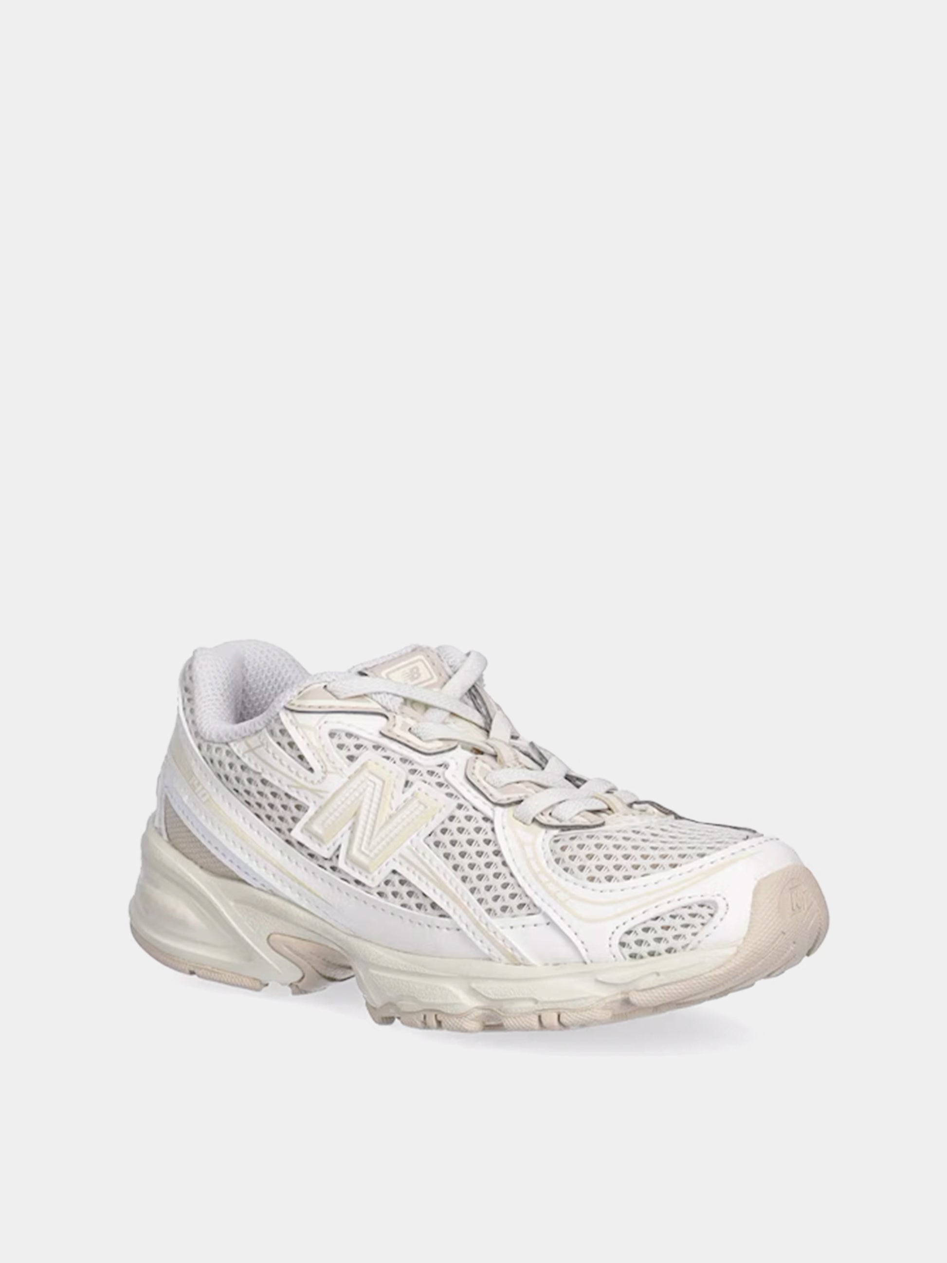 Sneakers 740 bianche e avorio per bambini con logo,New Balance,PZ740KP