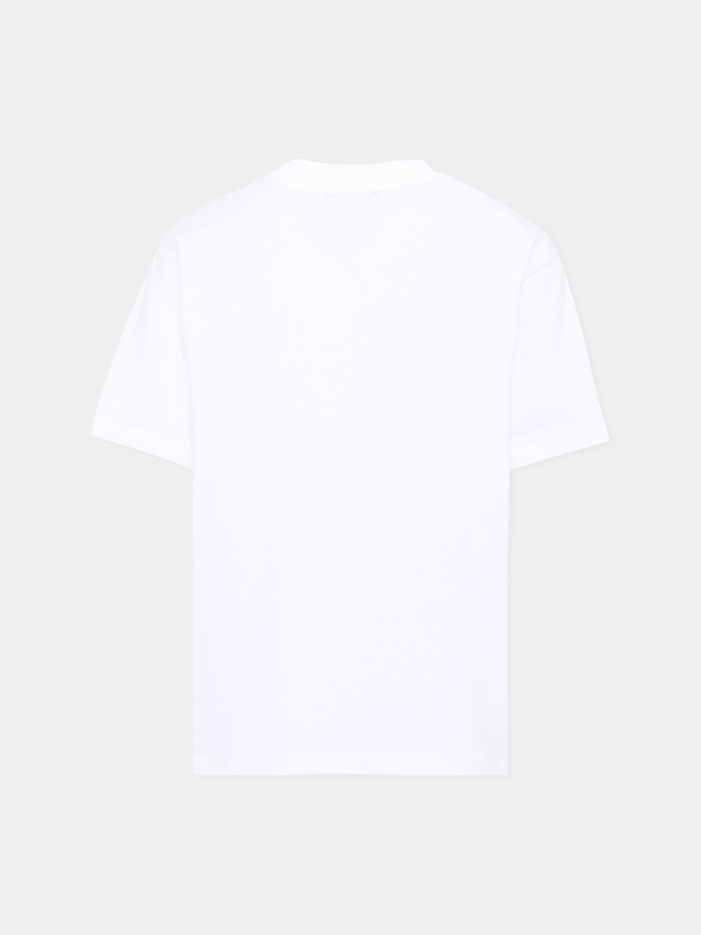 White T-Shirt for Kids with logo