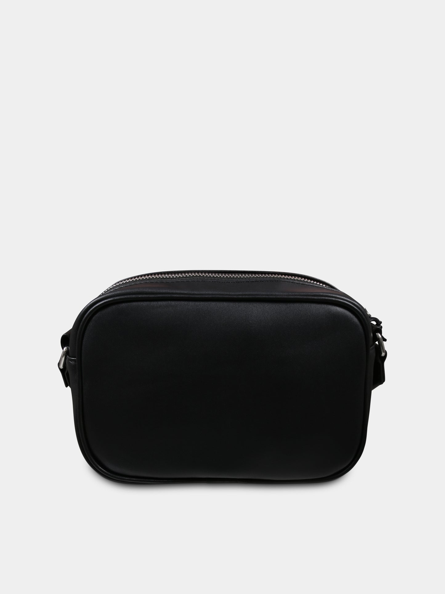 Borsa nera per bambina con logo,Richmond,RGA24131BO BLACK/O-WH