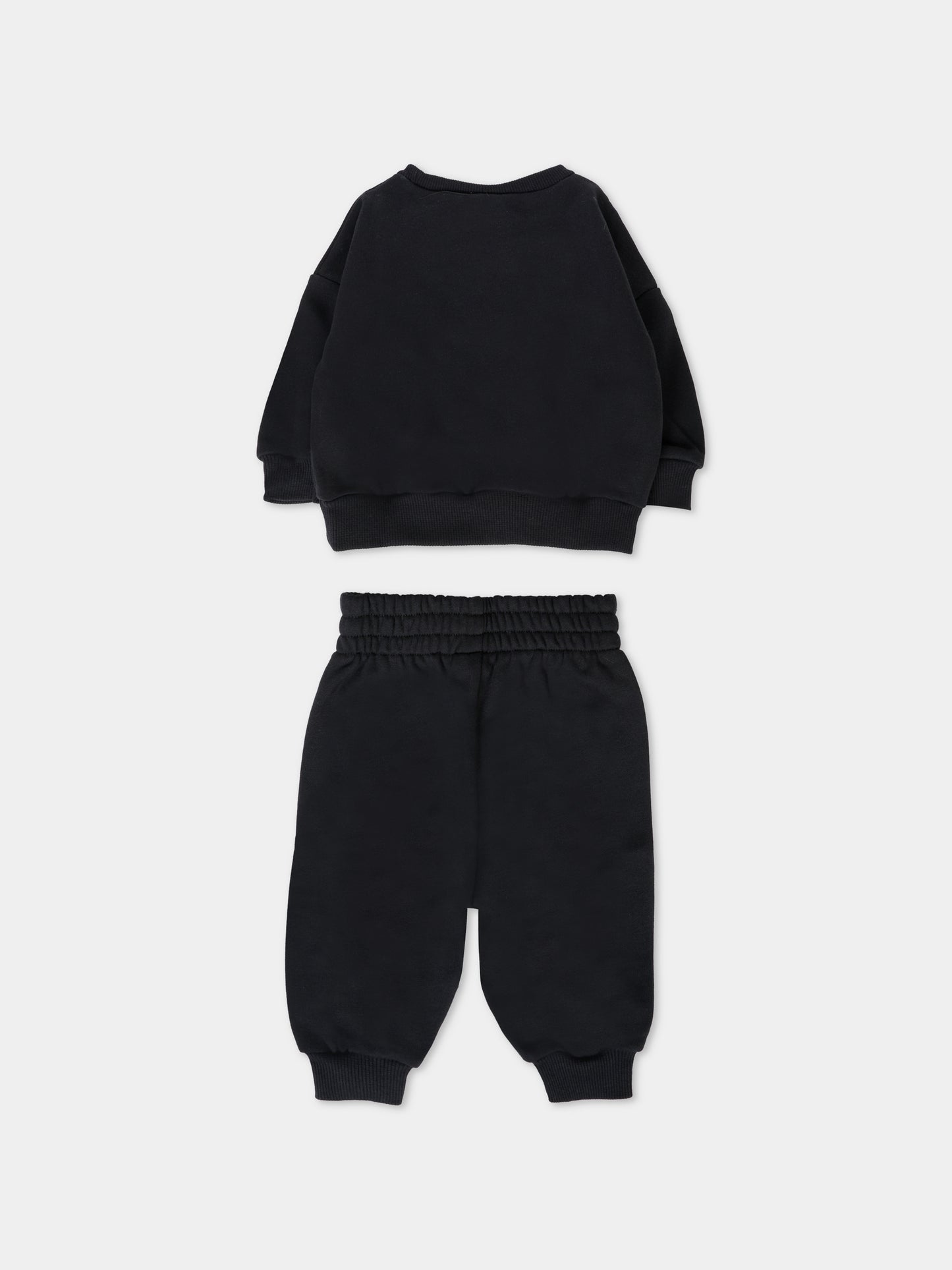 Completo nero per neonati con Swoosh bianco,Nike,66M188 023