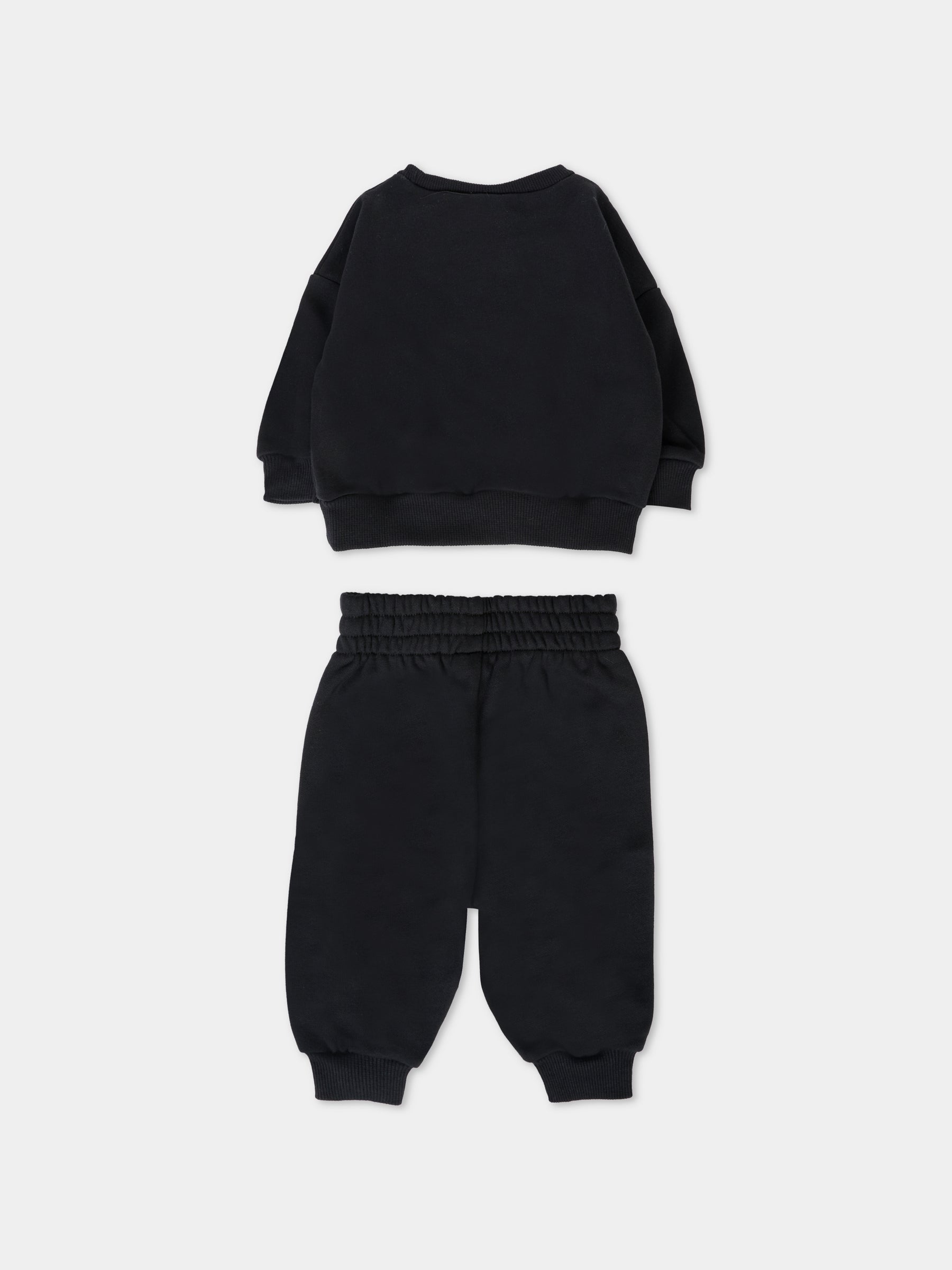 Completo nero per neonati con Swoosh bianco,Nike,66M188 023