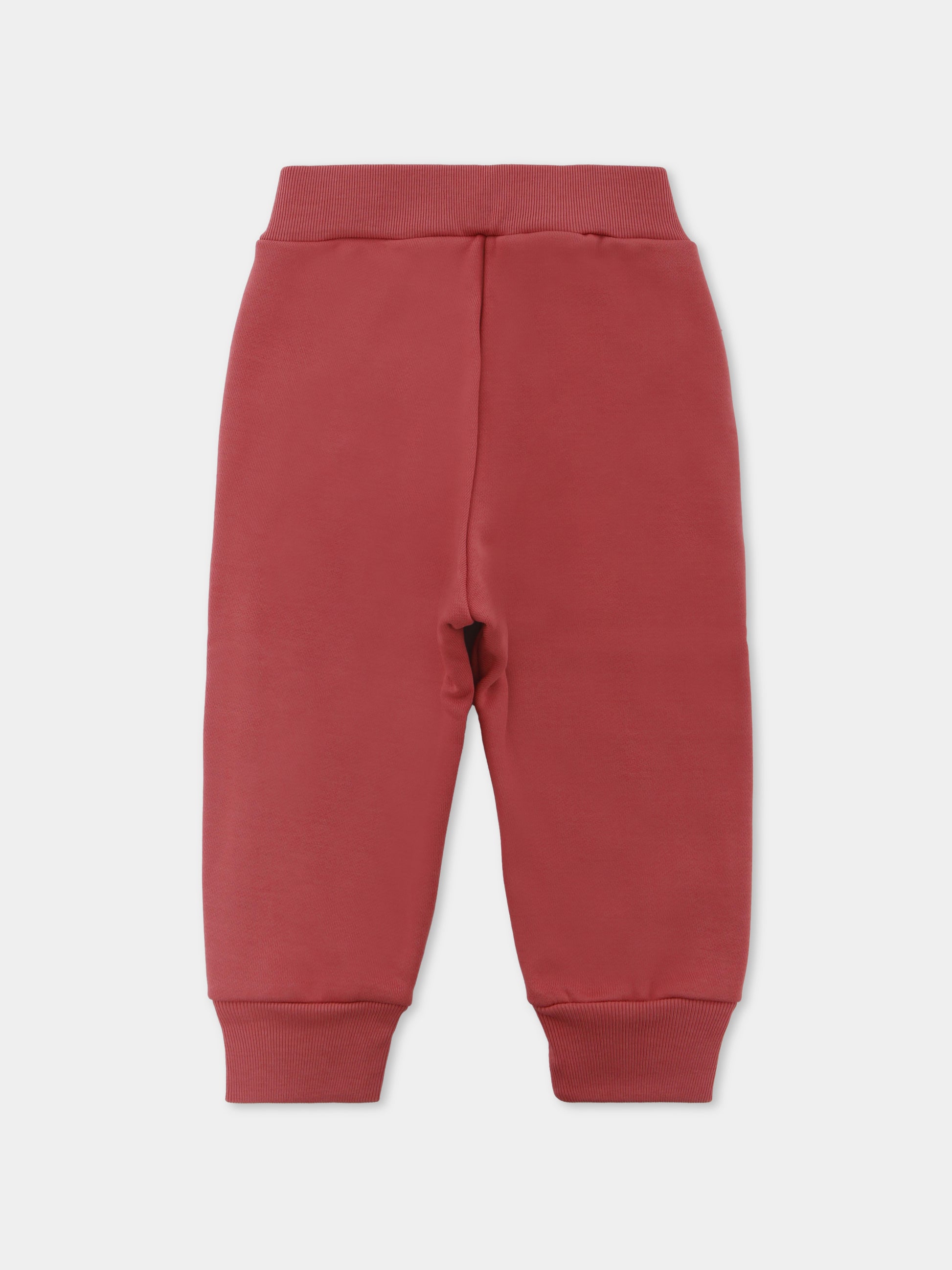 Pantaloni rosa per neonata con logo,Marni Kids,M01534 M00V0 0M350