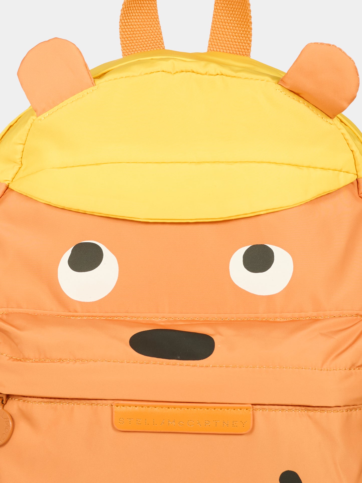 Zaino marrone per bambino con scoiattolo,Stella Mccartney Kids,TX0Q58 Z0537 344