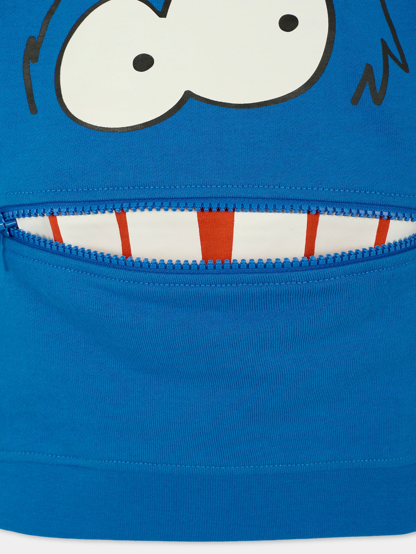 Felpa blu per bambino con Yeti,Stella Mccartney Kids,TX4Q40 Z3059 60Q