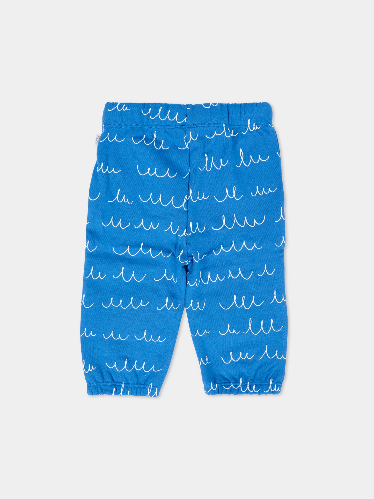 Pantaloni blu per neonato con Yeti,Stella Mccartney Kids,TX6550 Z3201 60QBC
