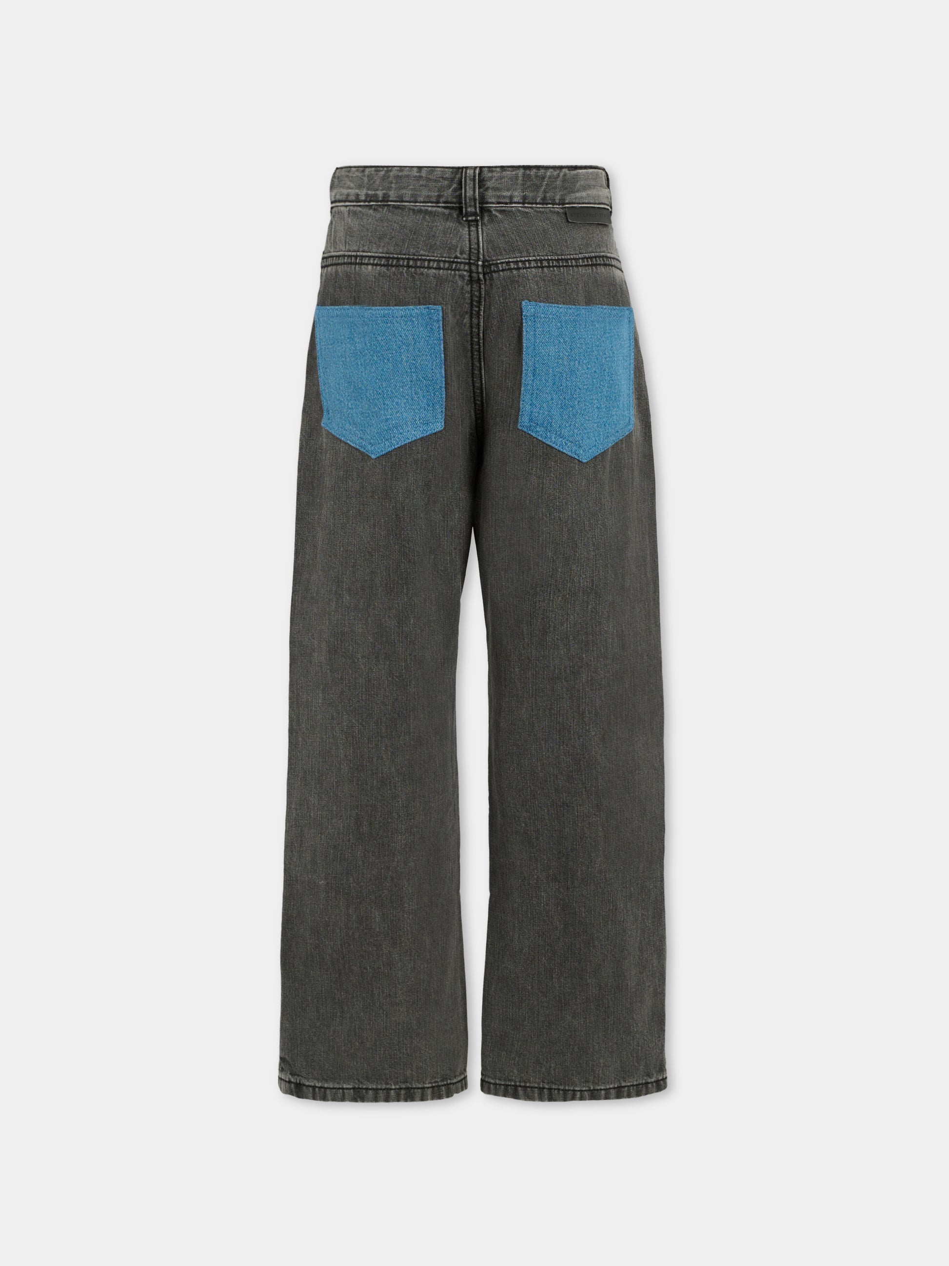 Jeans neri per bambino,Stella Mccartney Kids,TX6R10 Z0746 961