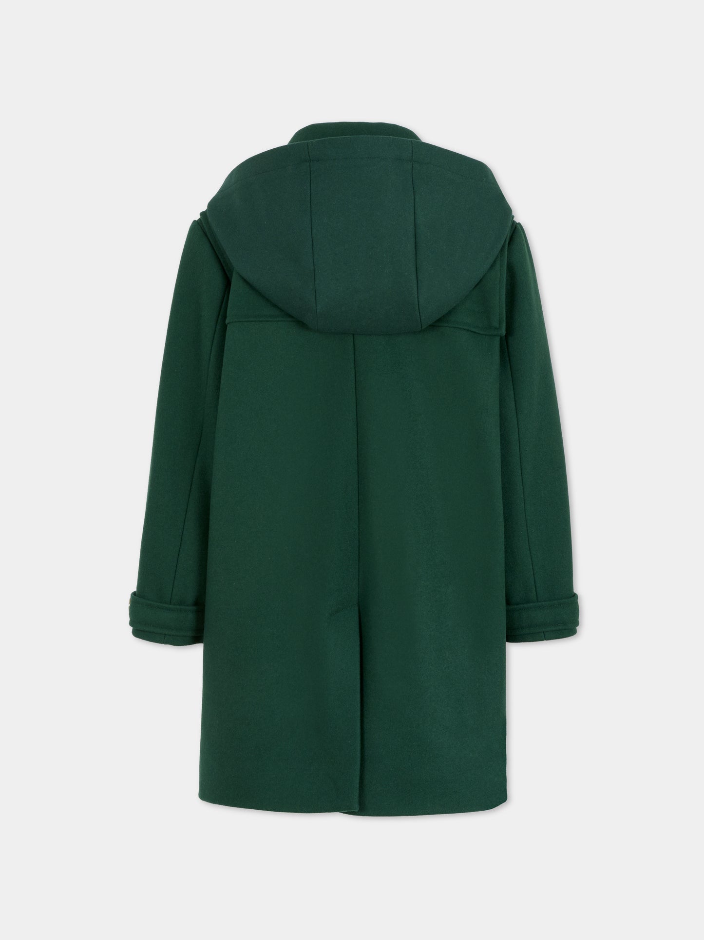 Cappotto verde per bambini con patch logato,Fendi Kids,JUA244 AUKO F0E3J