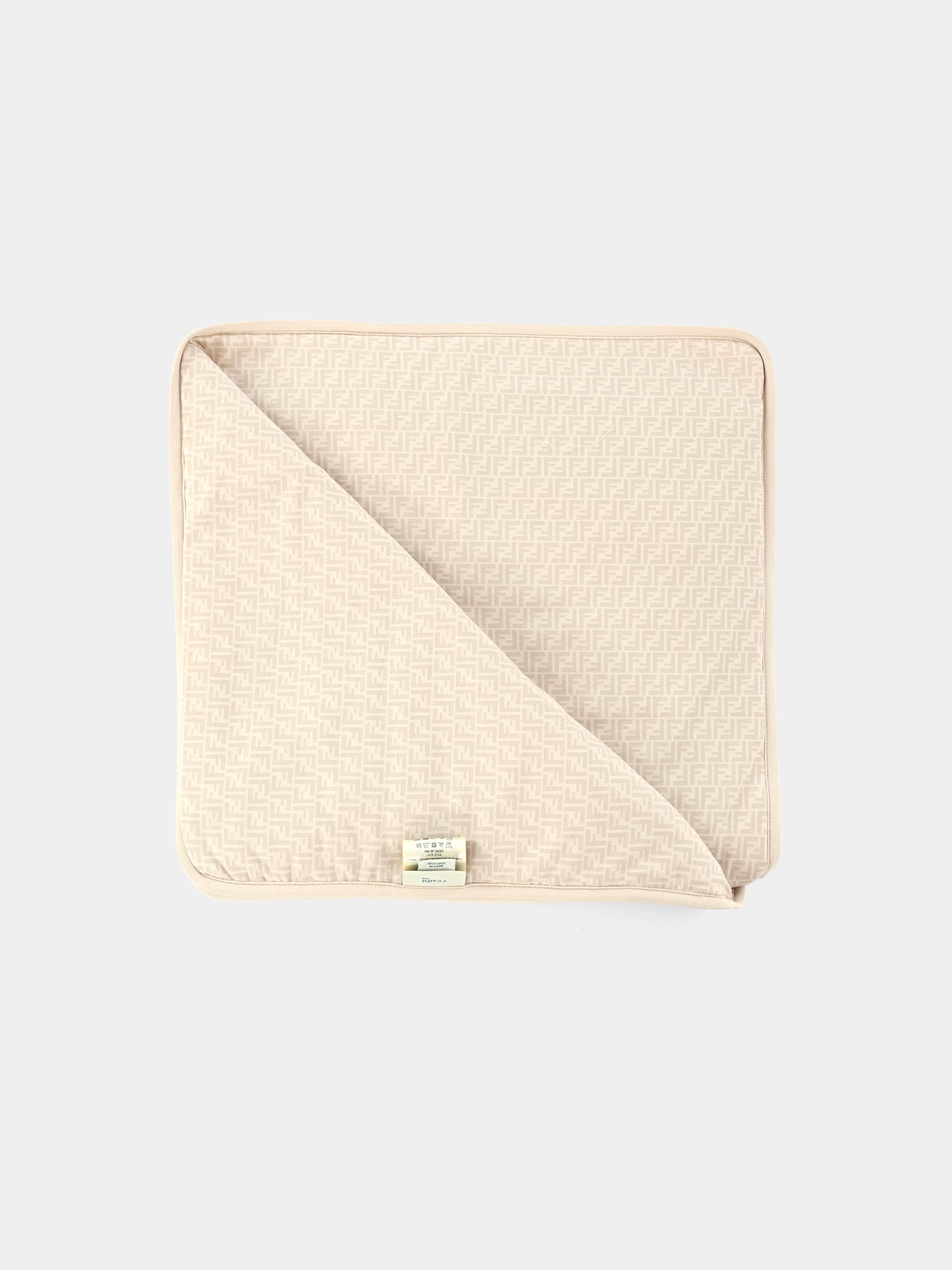 Coperta beige per neonati con orsetto fendi,Fendi Kids,BUJ305 ST8 F19J5