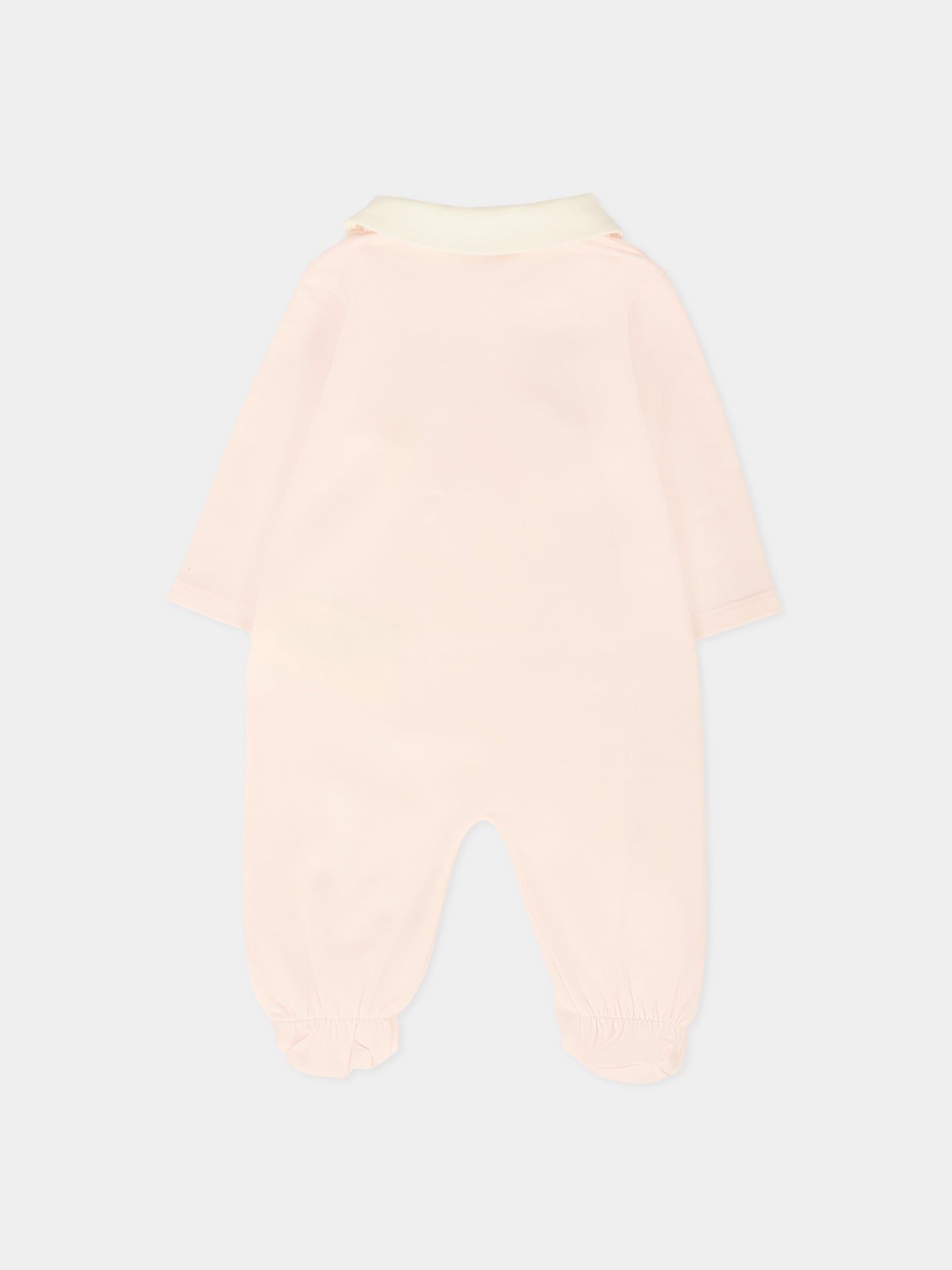Set tutine rosa per neonata con orsetto Fendi,Fendi Kids,BUK141 ST8 F0C11
