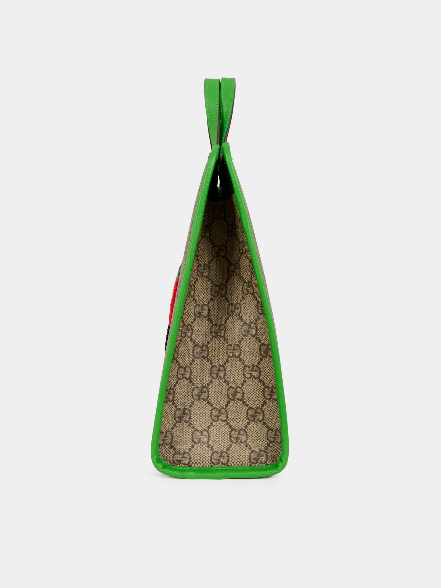 Borsa beige per bambina con cane e fragola,Gucci Kids,605614 FAER4 9780