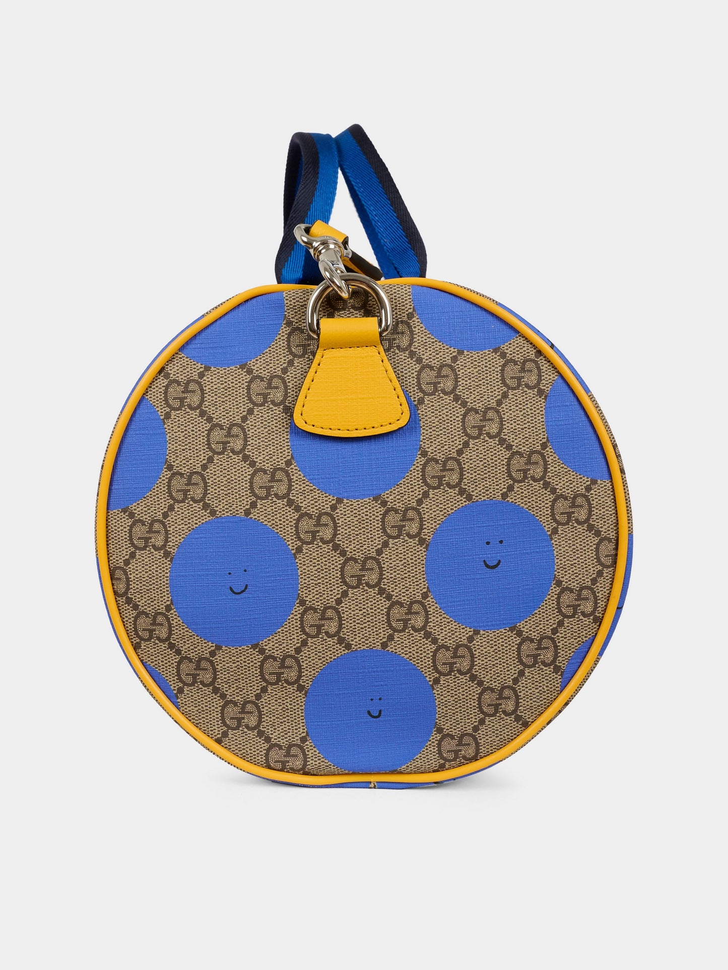 Borsa blu per bambina con sole sorridente,Gucci Kids,793849 FAER3 9443