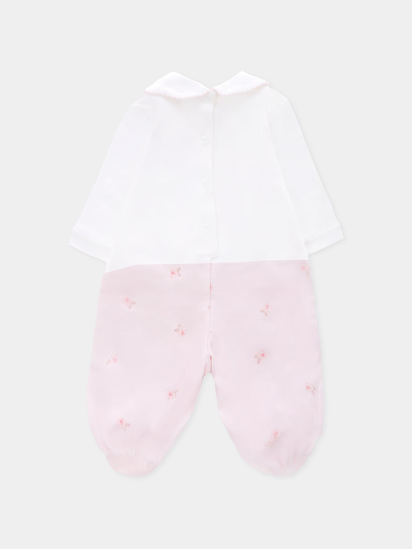 Tutina rosa per neonata con cane,Monnalisa,35F203 6000 0191