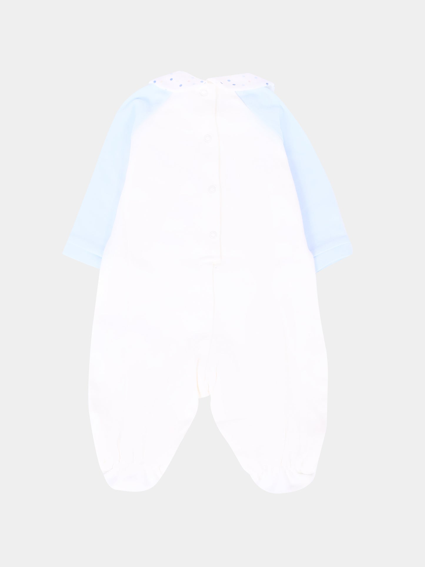 Set tutina bianco per neonato con arcobaleno,Monnalisa,22F503 6000 0152