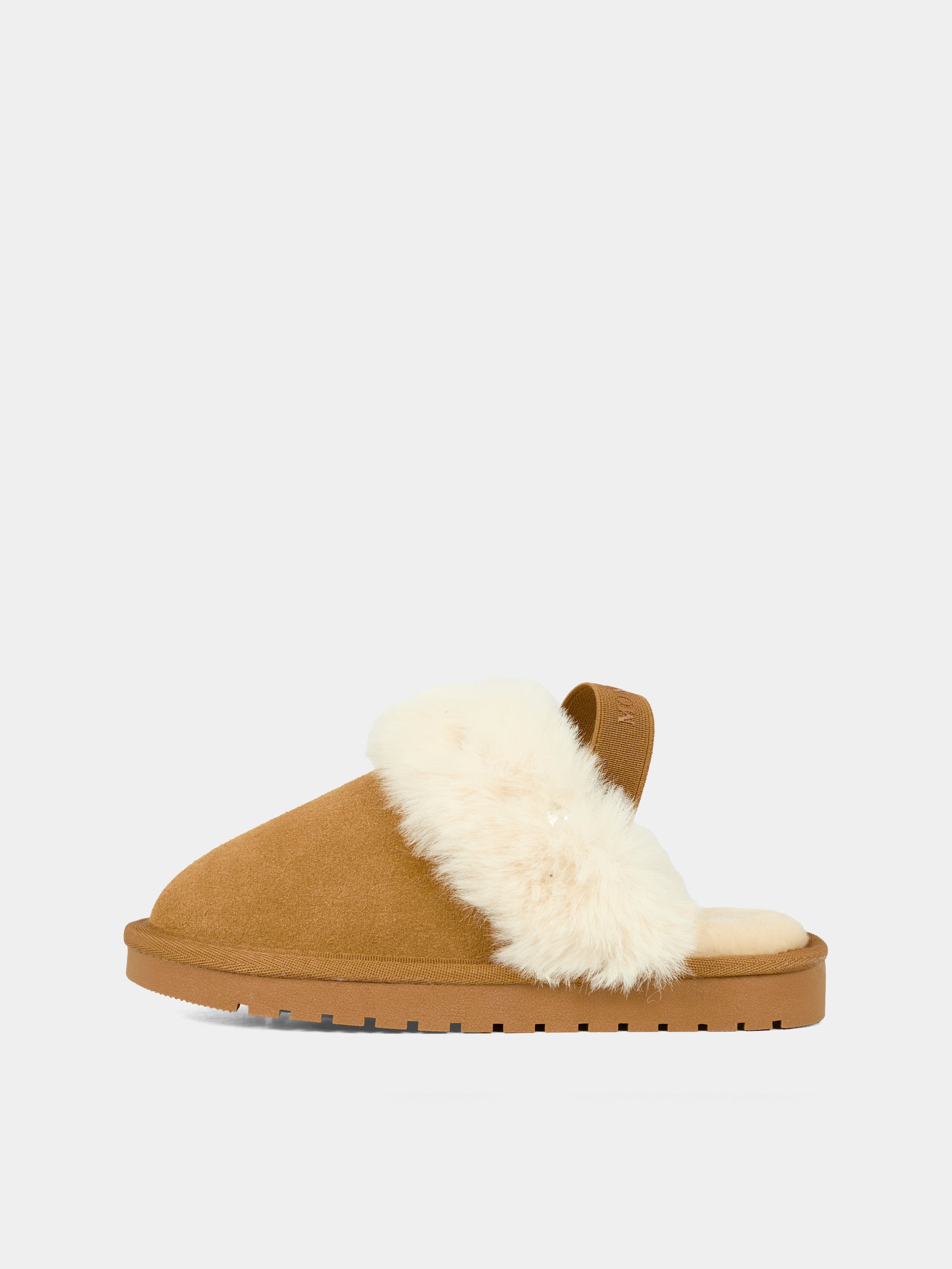 Sabot marrone per bambina con pietre,Monnalisa,8CF005 6702 0006