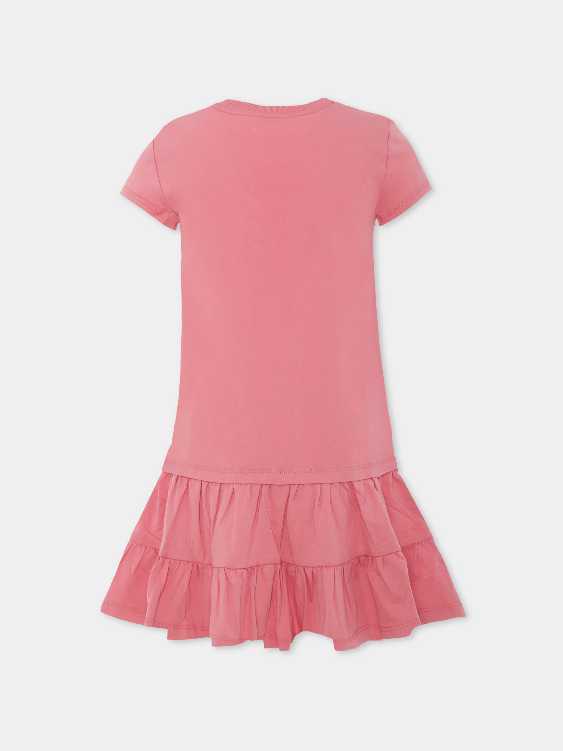 Vestito rosa per bambina con Polo Bear,Ralph Lauren Kids,971130001