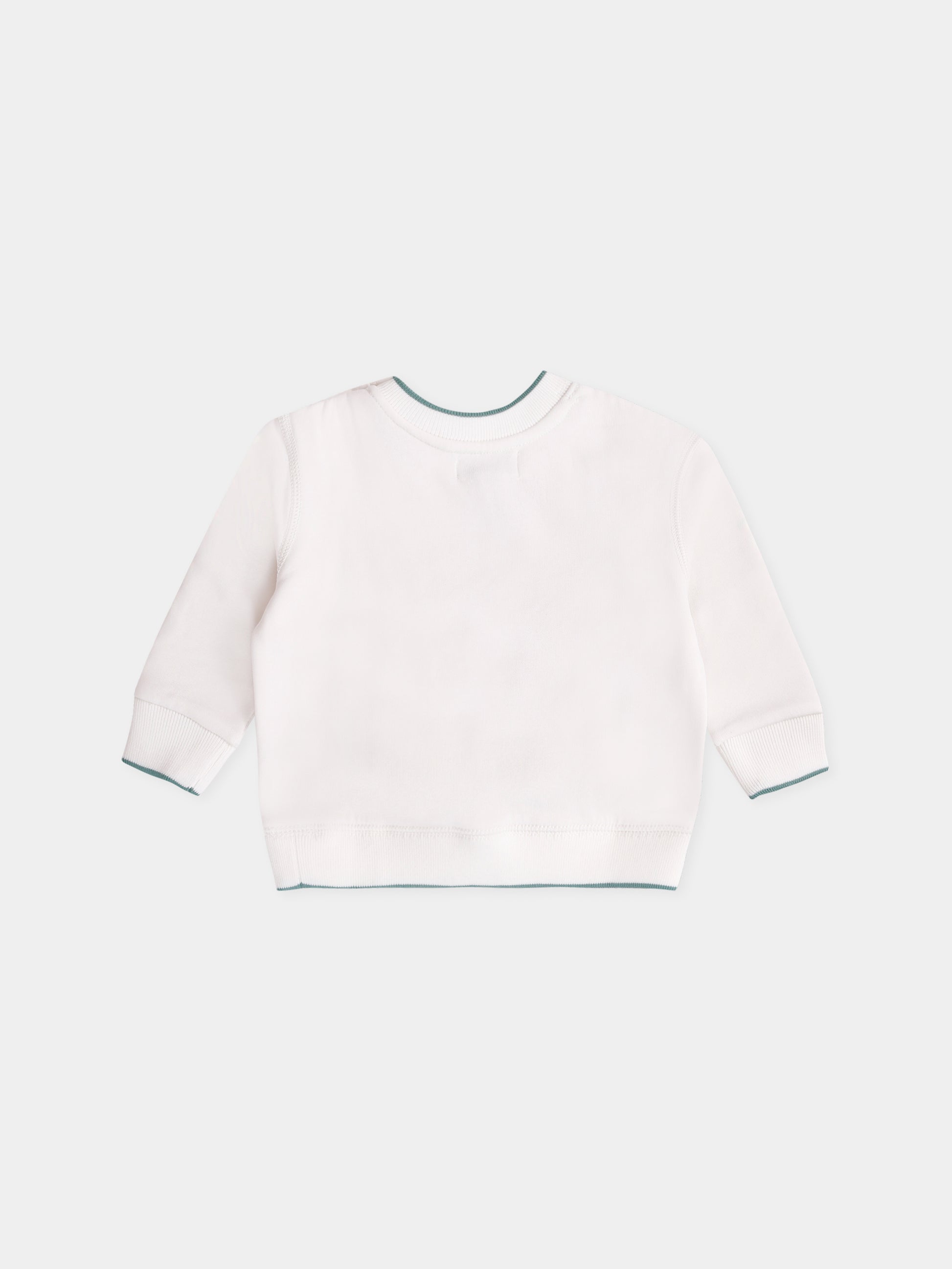 Felpa bianca per neonato con Polo Bear,Ralph Lauren Kids,971483001