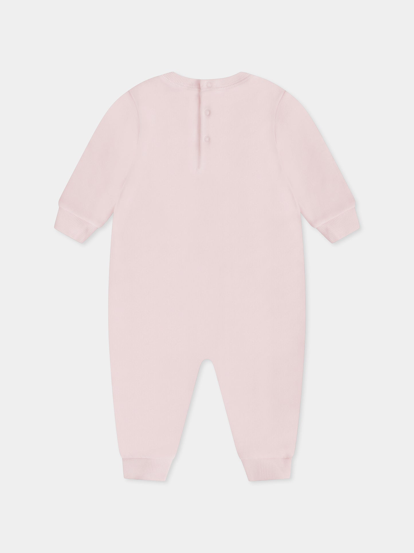 Tutina rosa per neonata con Polo Bear,Ralph Lauren Kids,898933001 DELICATE PINK