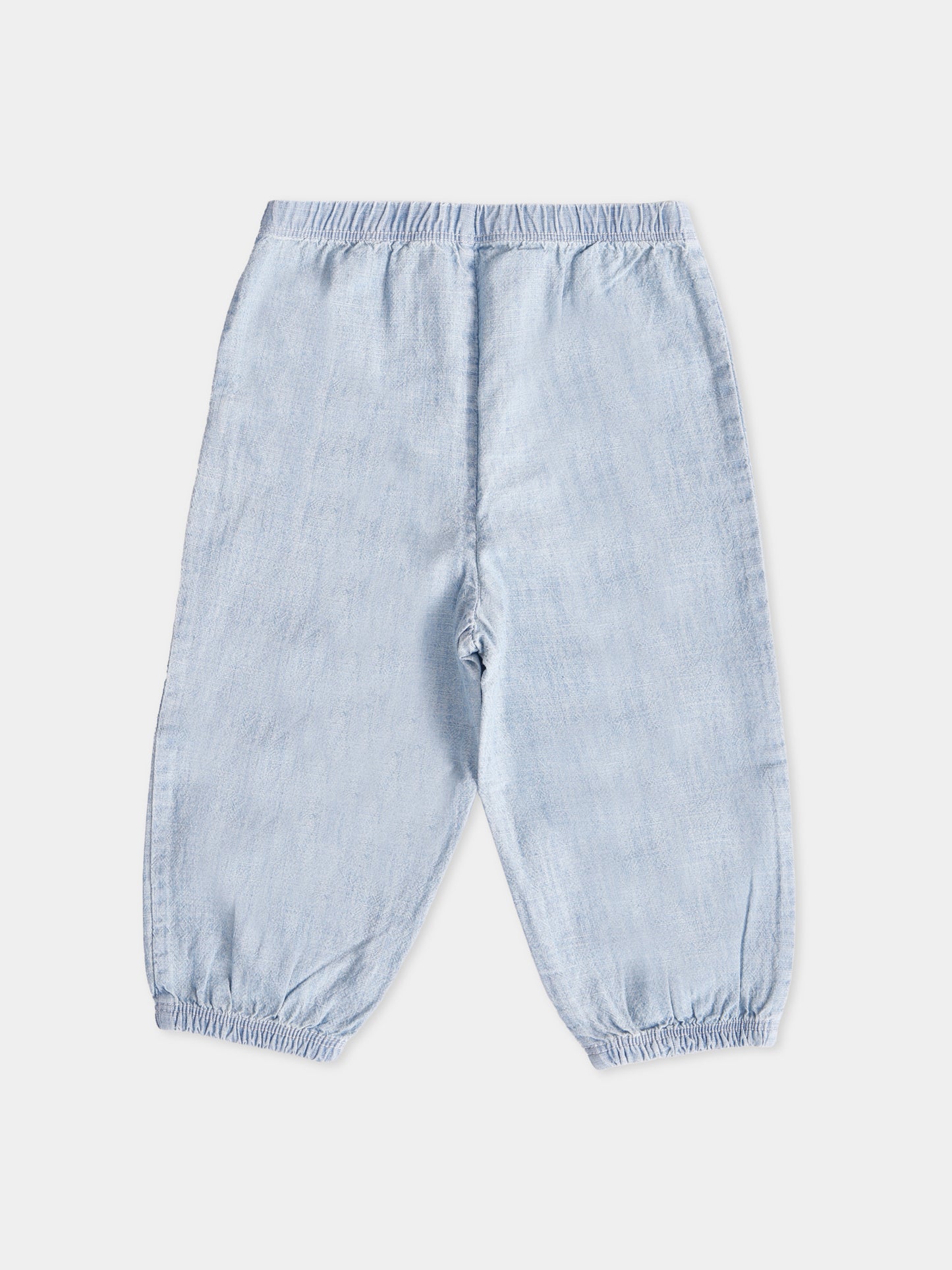 Pantaloni azzurri per neonato con cavallino,Ralph Lauren Kids,972619001