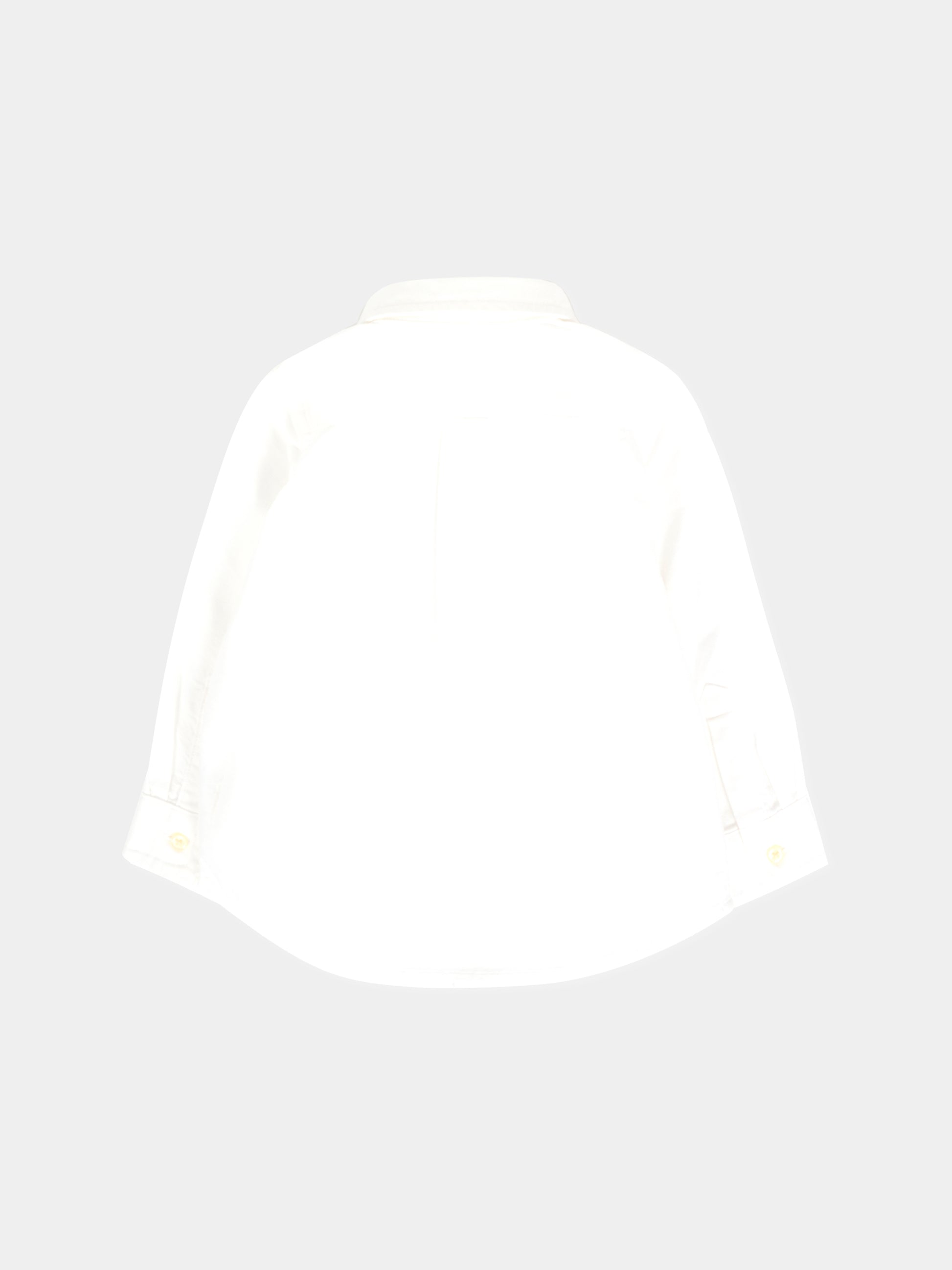 Camicia bianca per neonato con cavallino,Ralph Lauren Kids,677133001