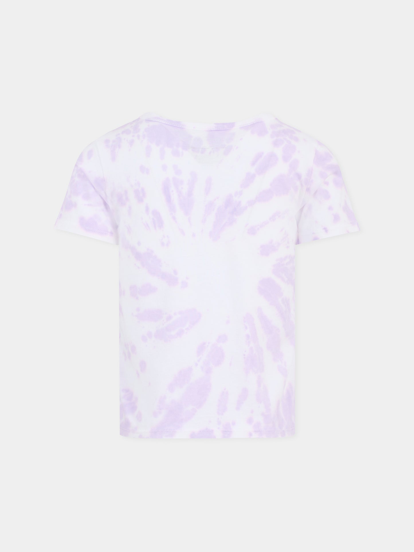 T-shirt multicolor per bambina con cuore,Stella Mccartney Kids,TX8A21 Z3041 999