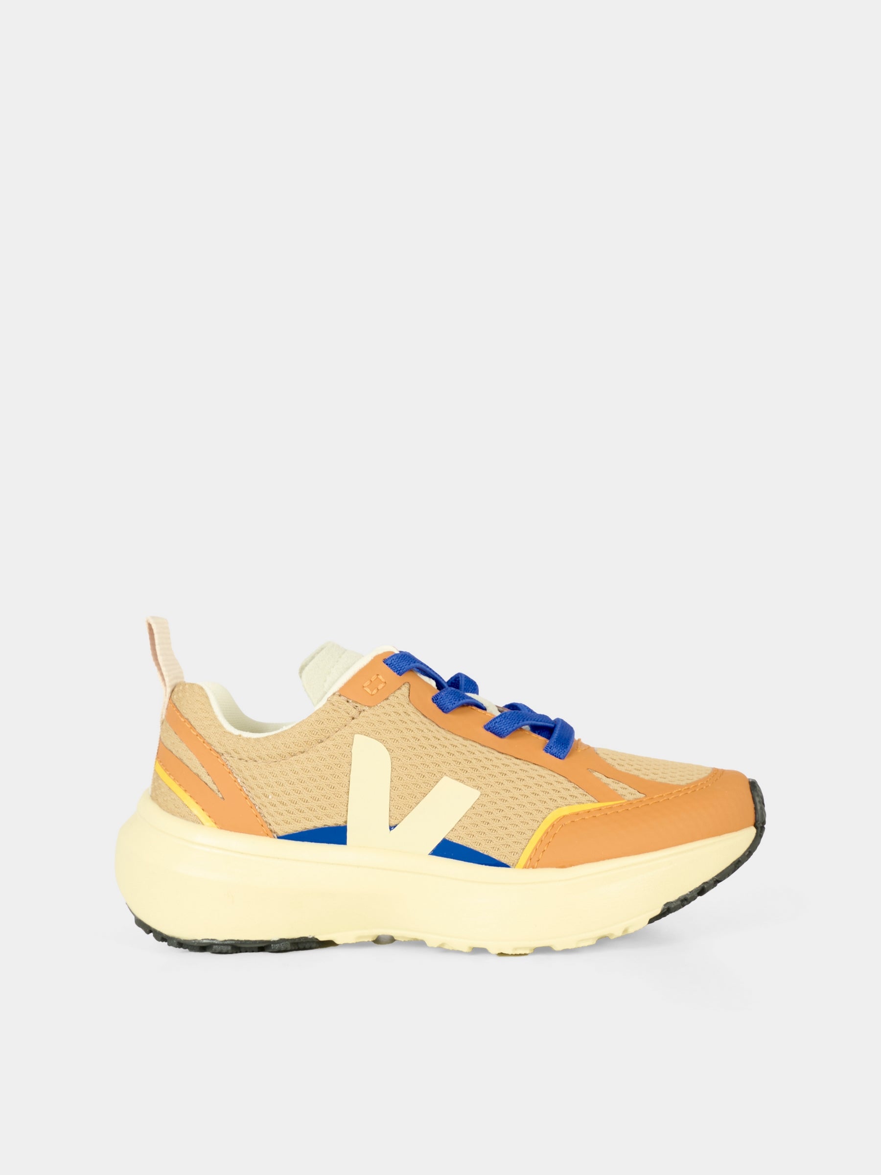 Sneakers beige Canary per bambino con logo,Veja,YL1821023