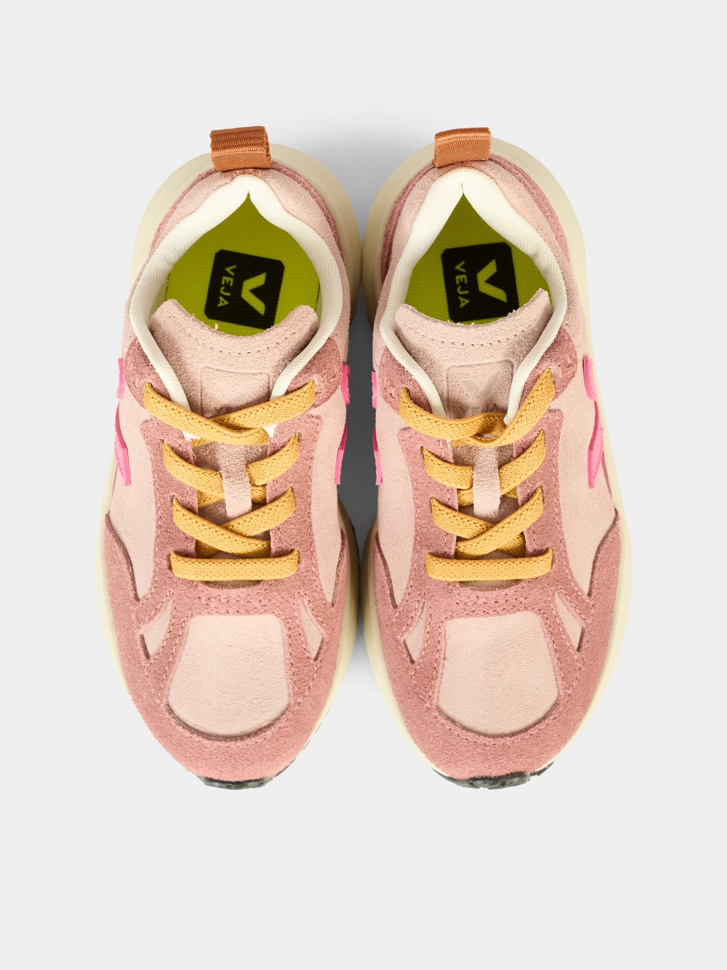 Sneakers Canary rosa per bambina con logo,Veja,YL0321025