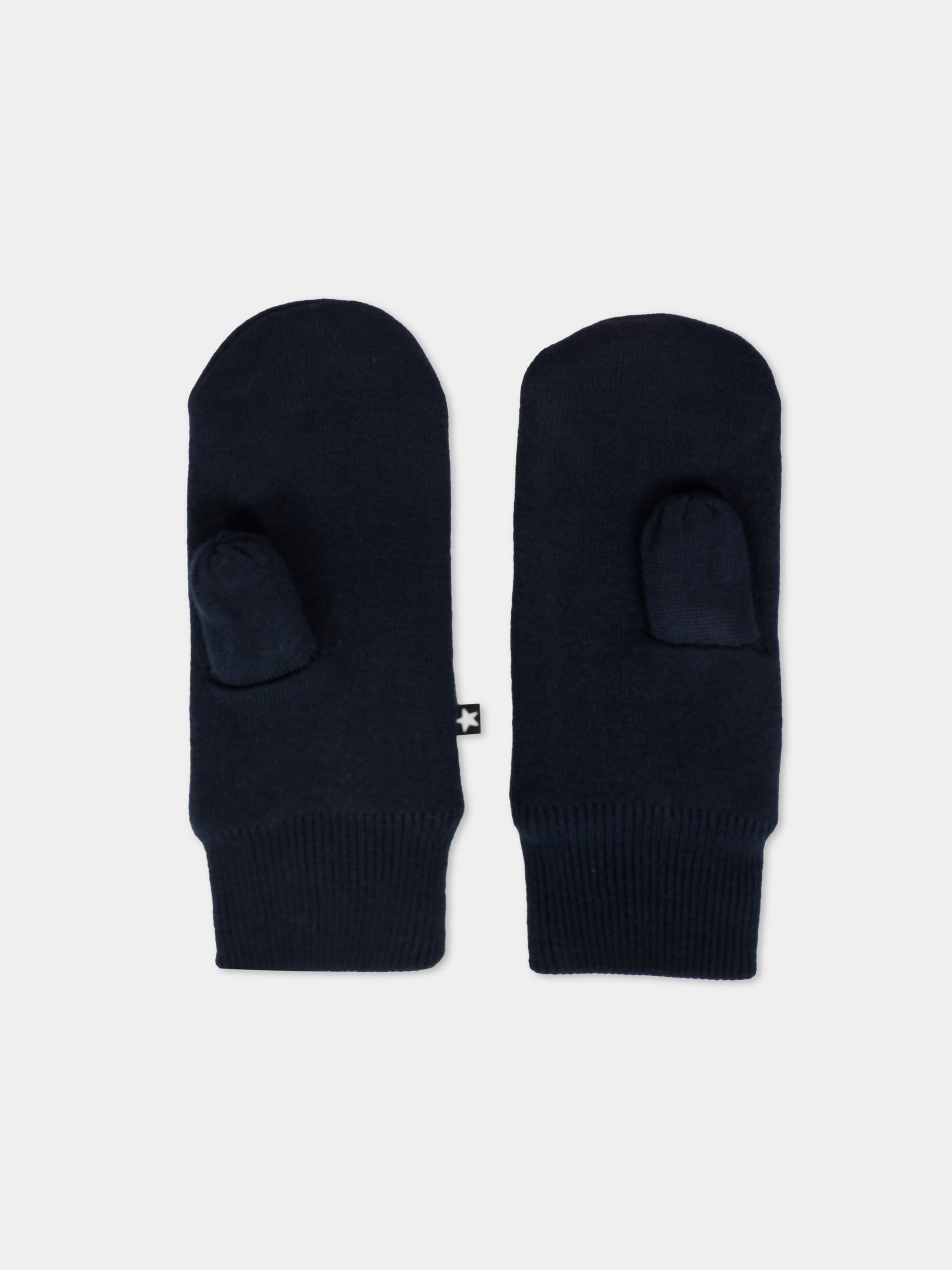 Guanti blu per bambino con stelle,Molo,7W25S101 8753