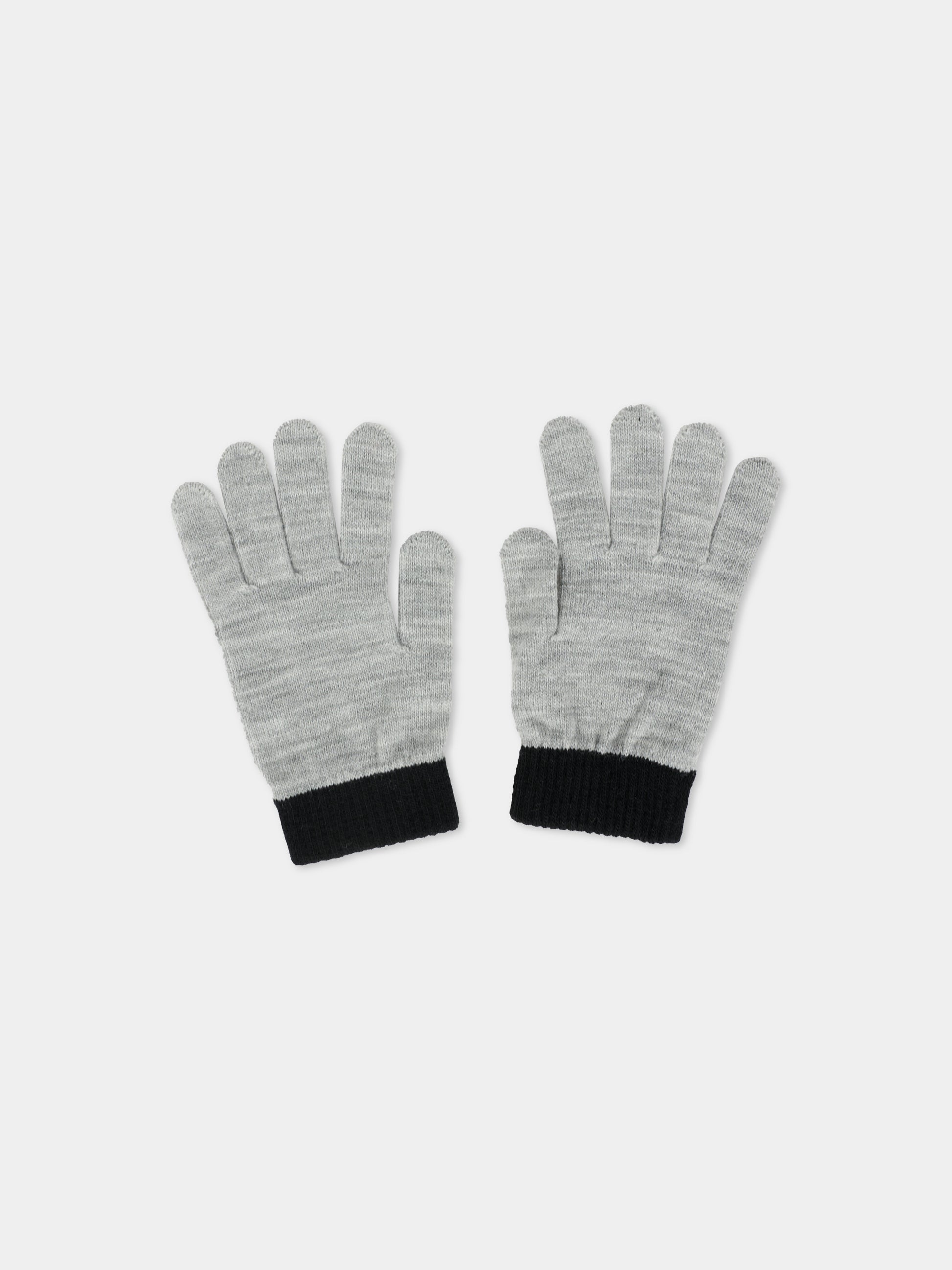 Set guanti nero per bambini con smile,Molo,7W25S202 0099