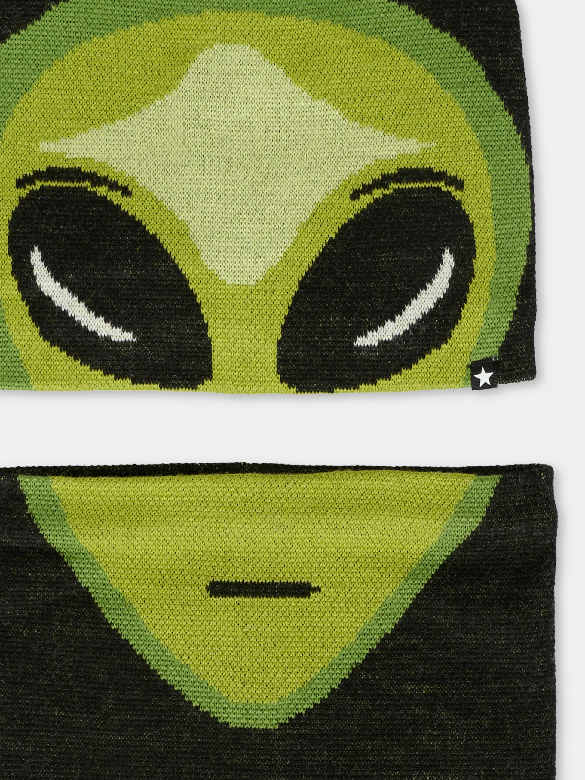 Set accessori Kleo nero per bambino con alieno,Molo,7W25S302 9667