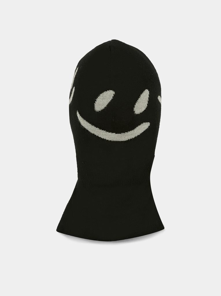 Balaclava Snow nero per bambini con smile,Molo,7W25S401 0099
