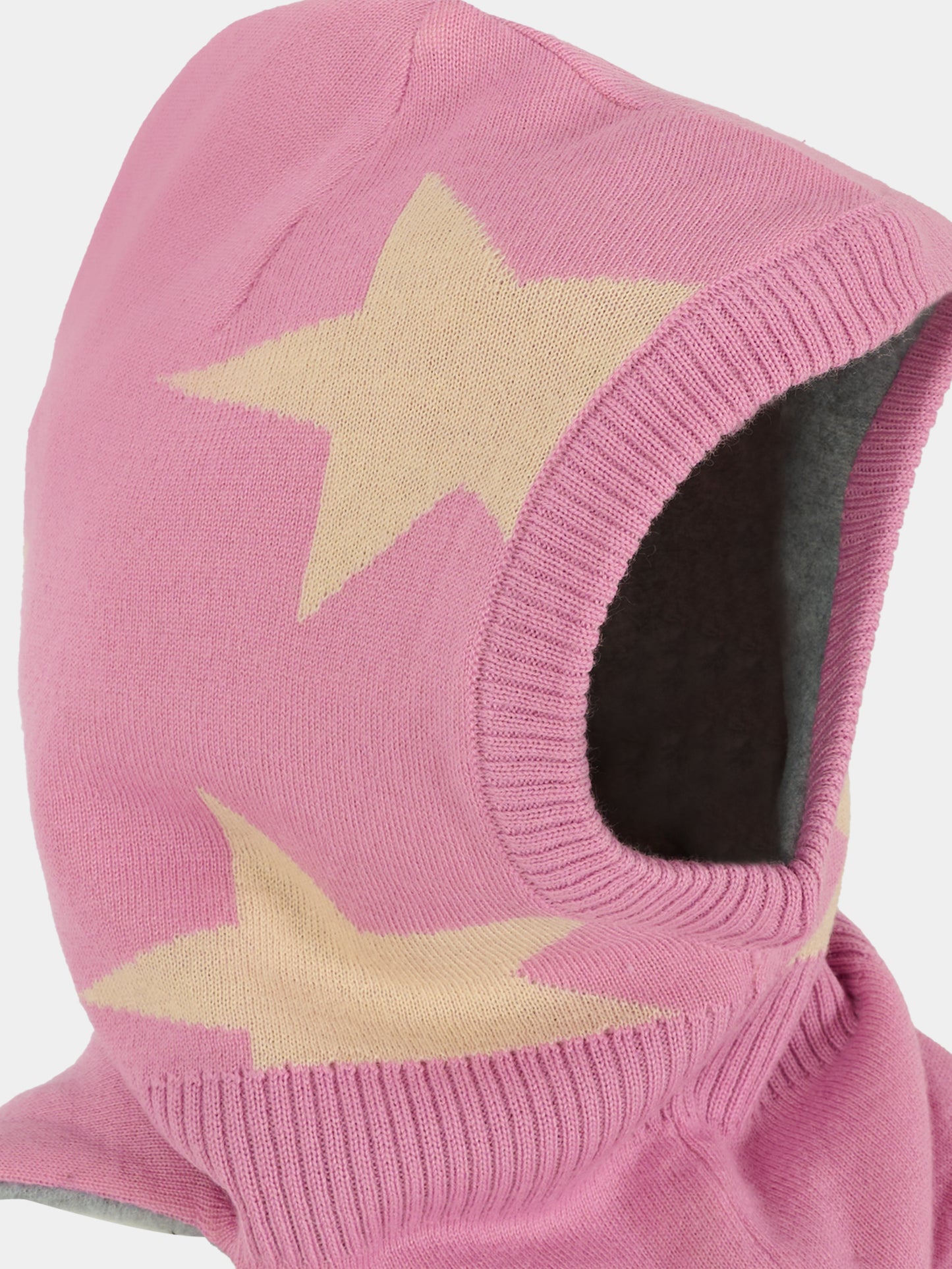 Balaclava Snow rosa per bambina con stelle,Molo,7W25S401 8765